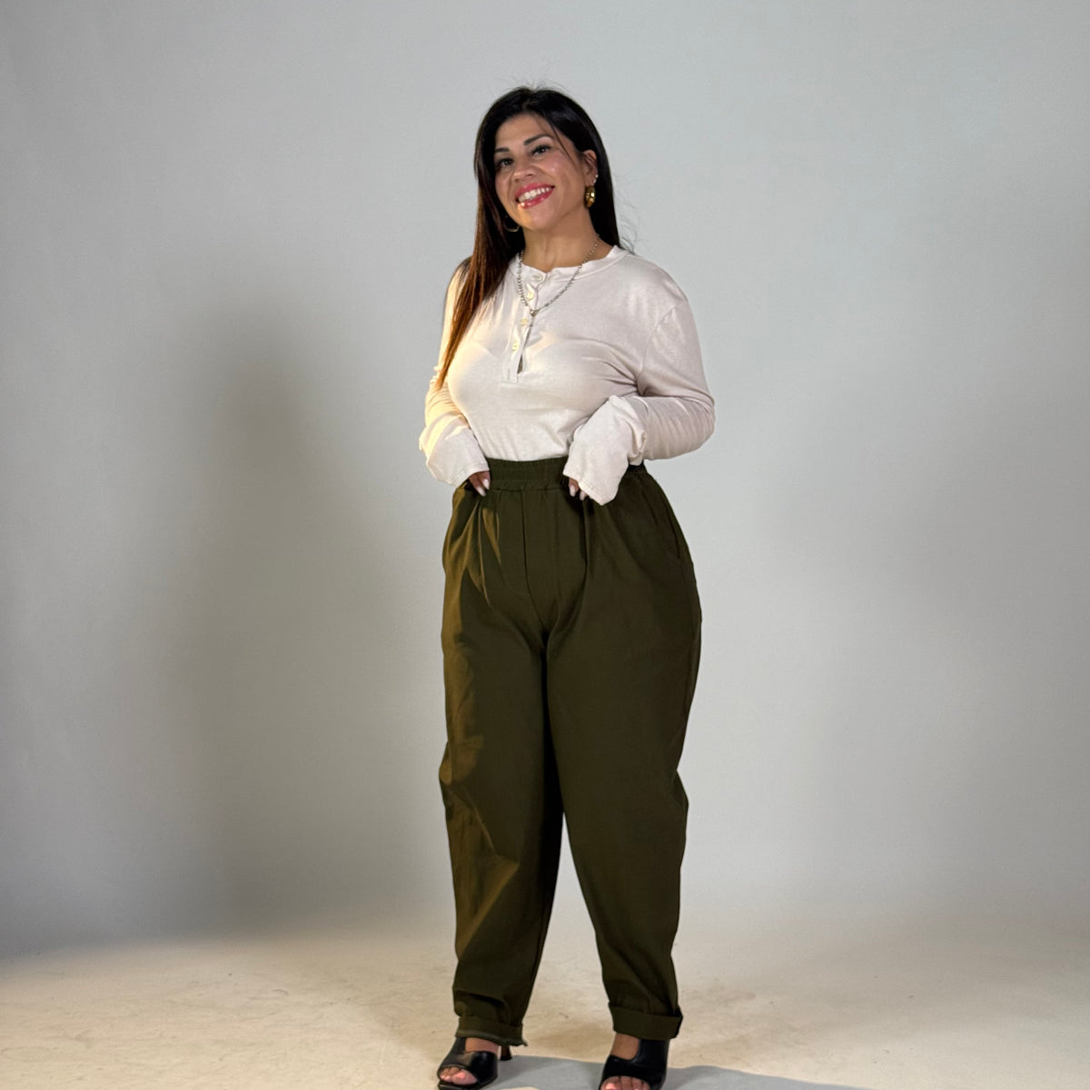 Pantalone curvy