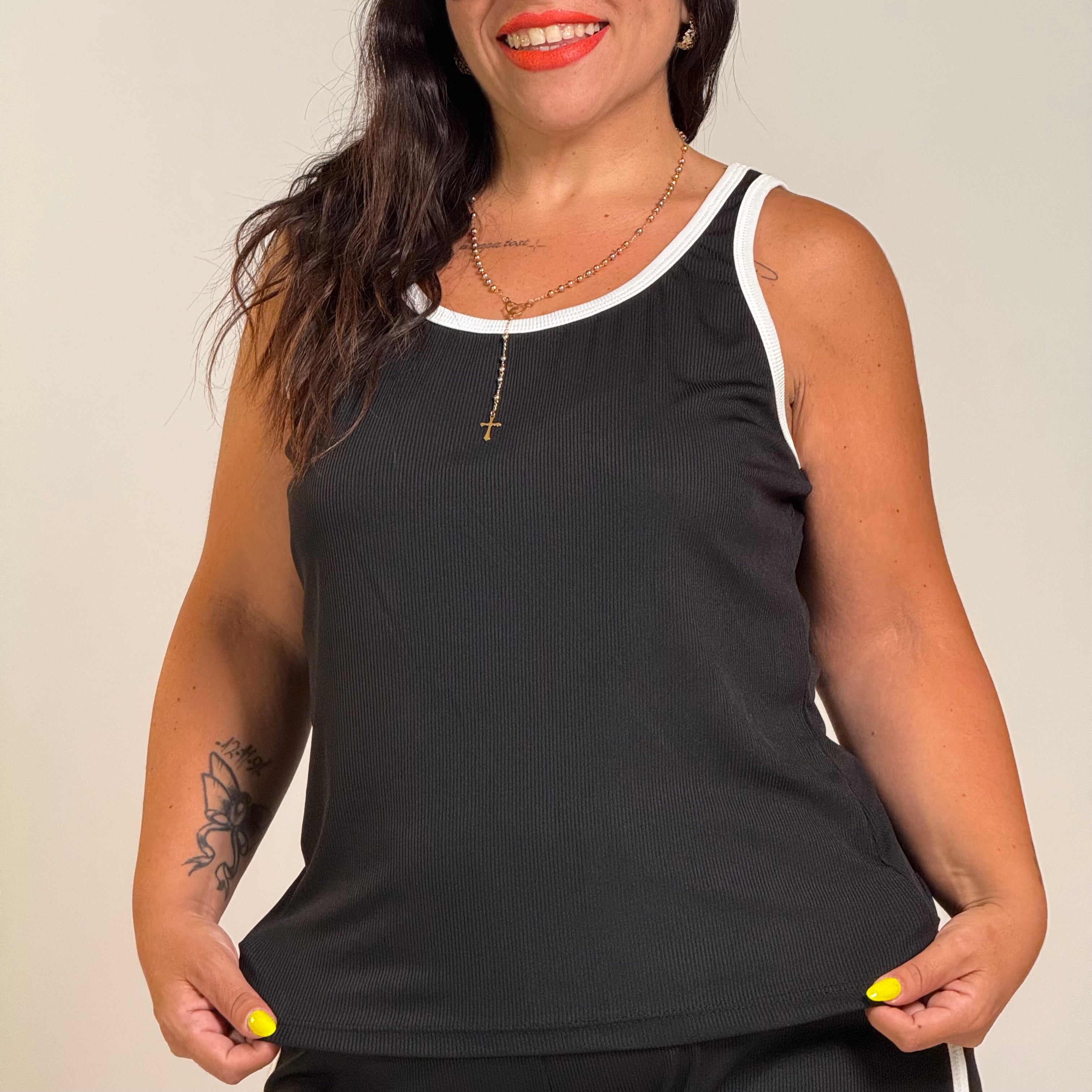 Coordinato Amelia (Nero e Bianco)