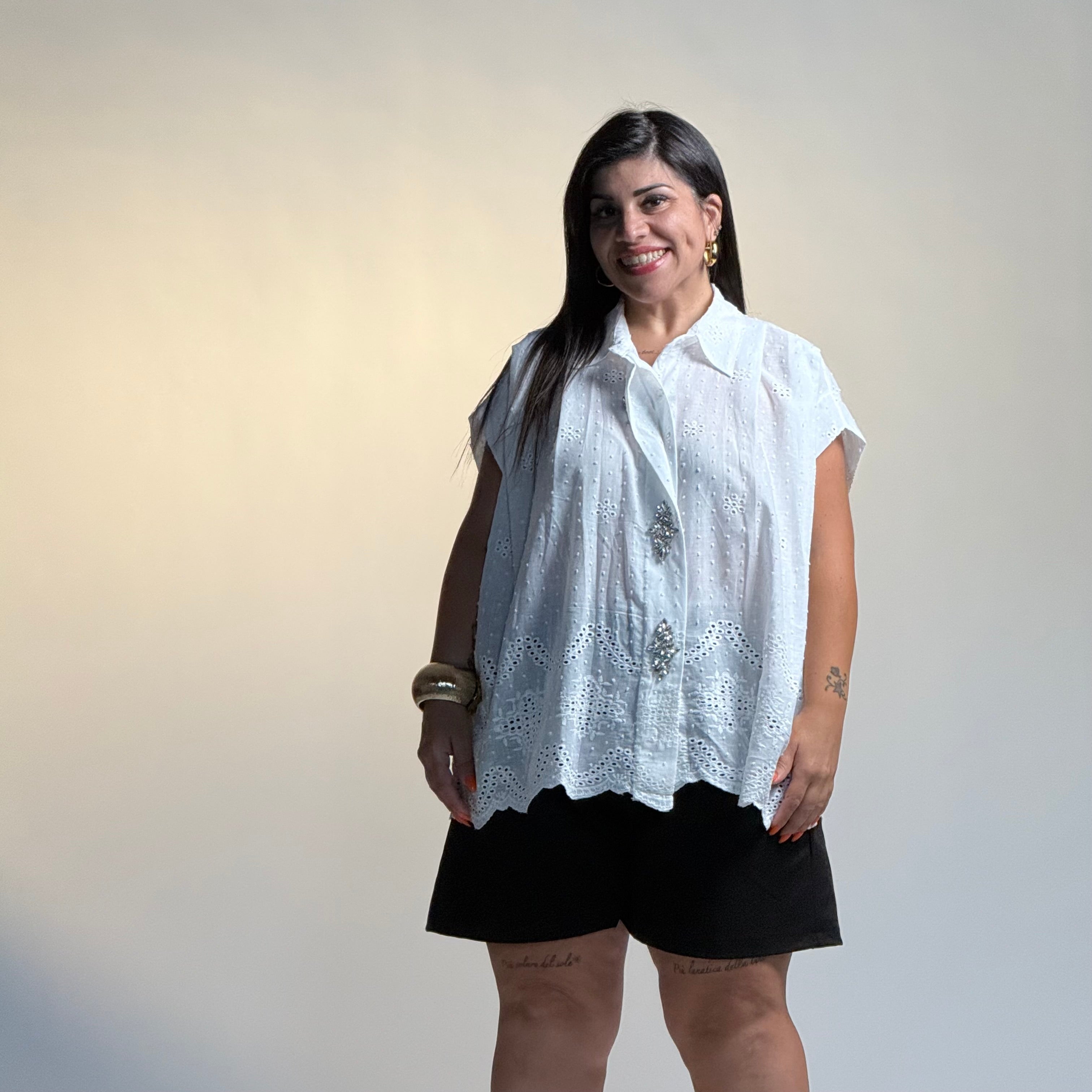 Camicia Ricamo