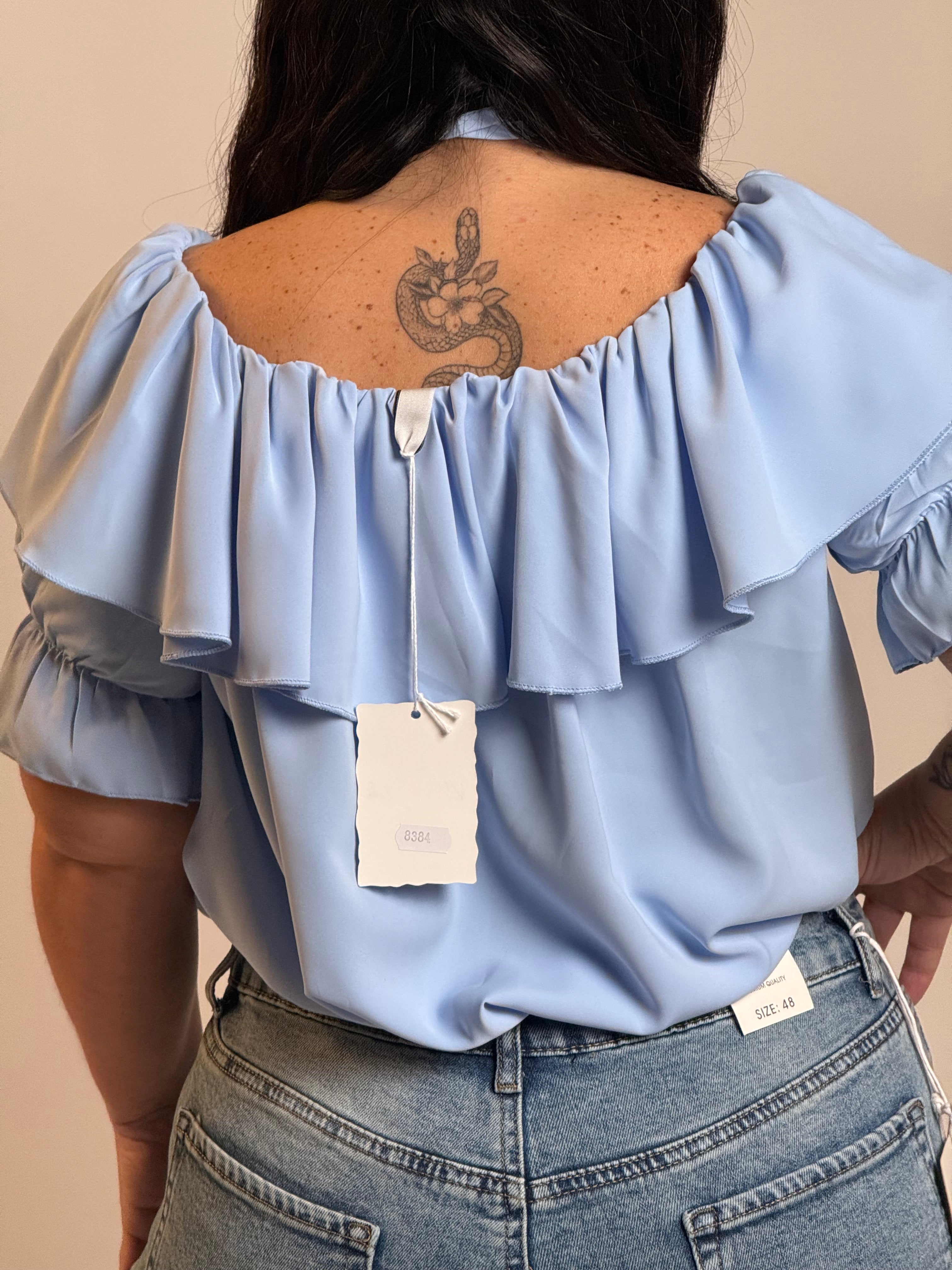 Maglia petalo di rosa