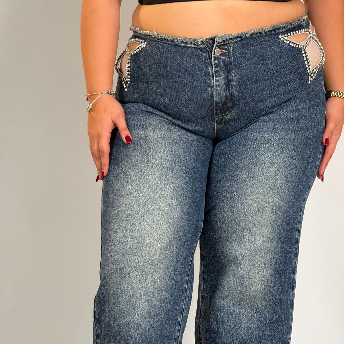 Jeans Stella 🌟 ( versione scura )