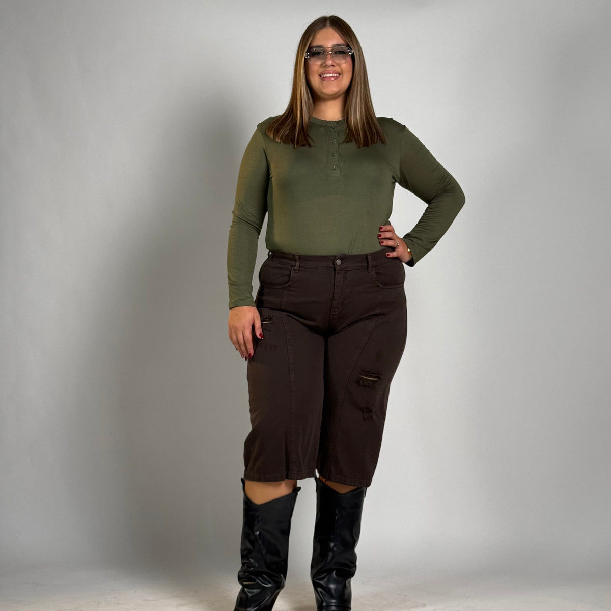Bermuda Denim curvy