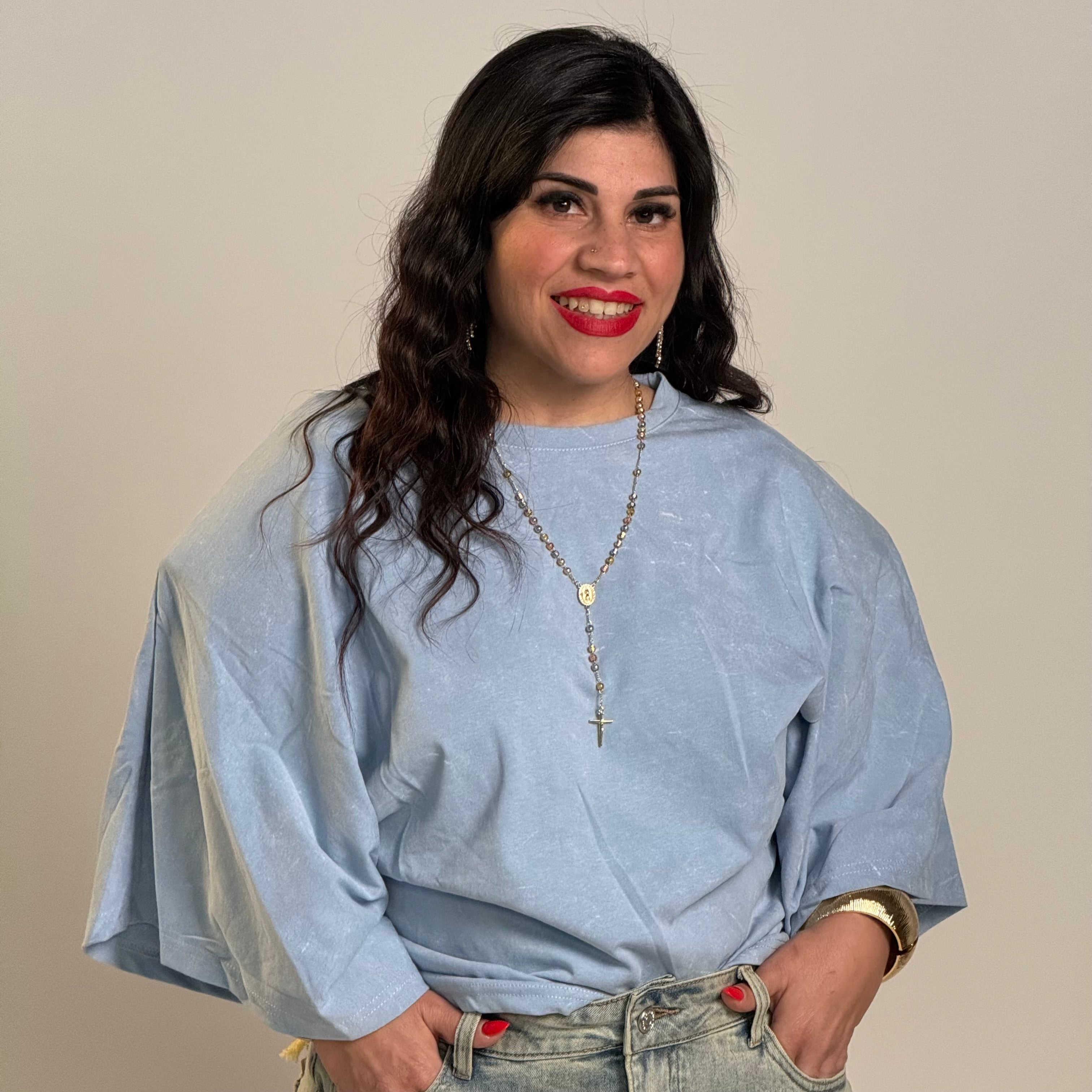 Maglia spalla larga