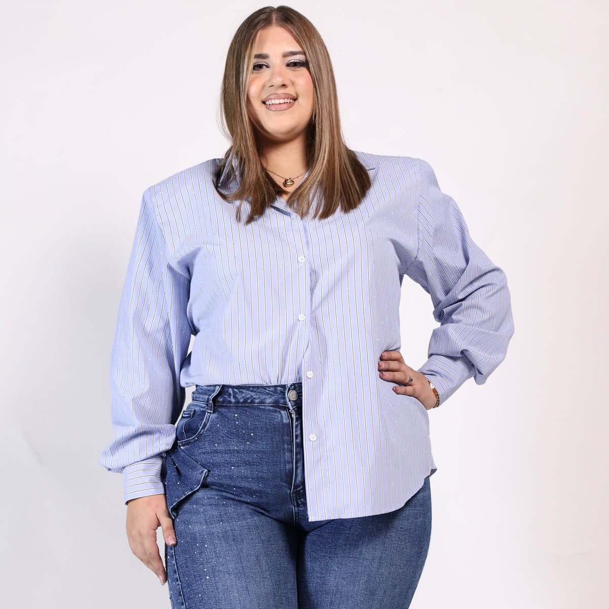 Camicia Glamour Strass ✨