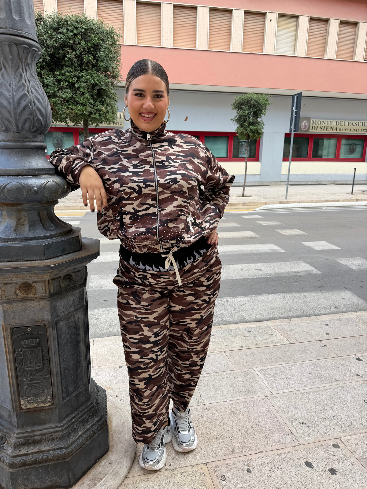 Coordinato Mimetico Diamond curvy ✨