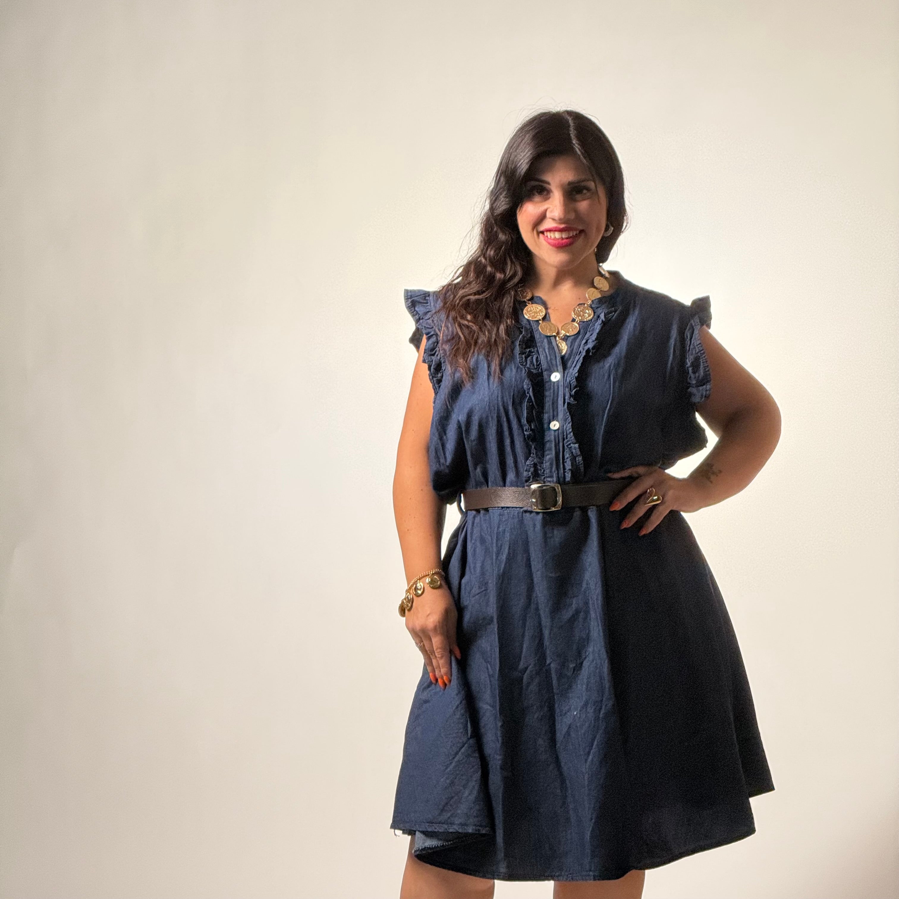 Dress in tessuto leggero