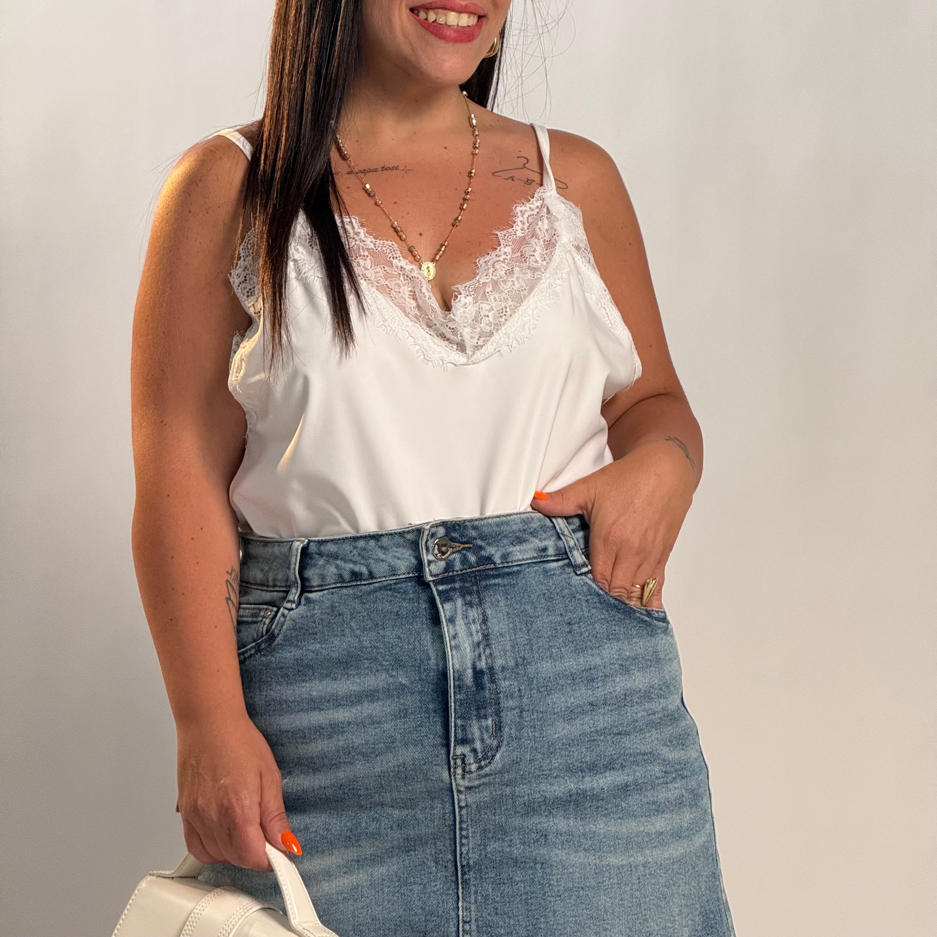 Gonna in Jeans