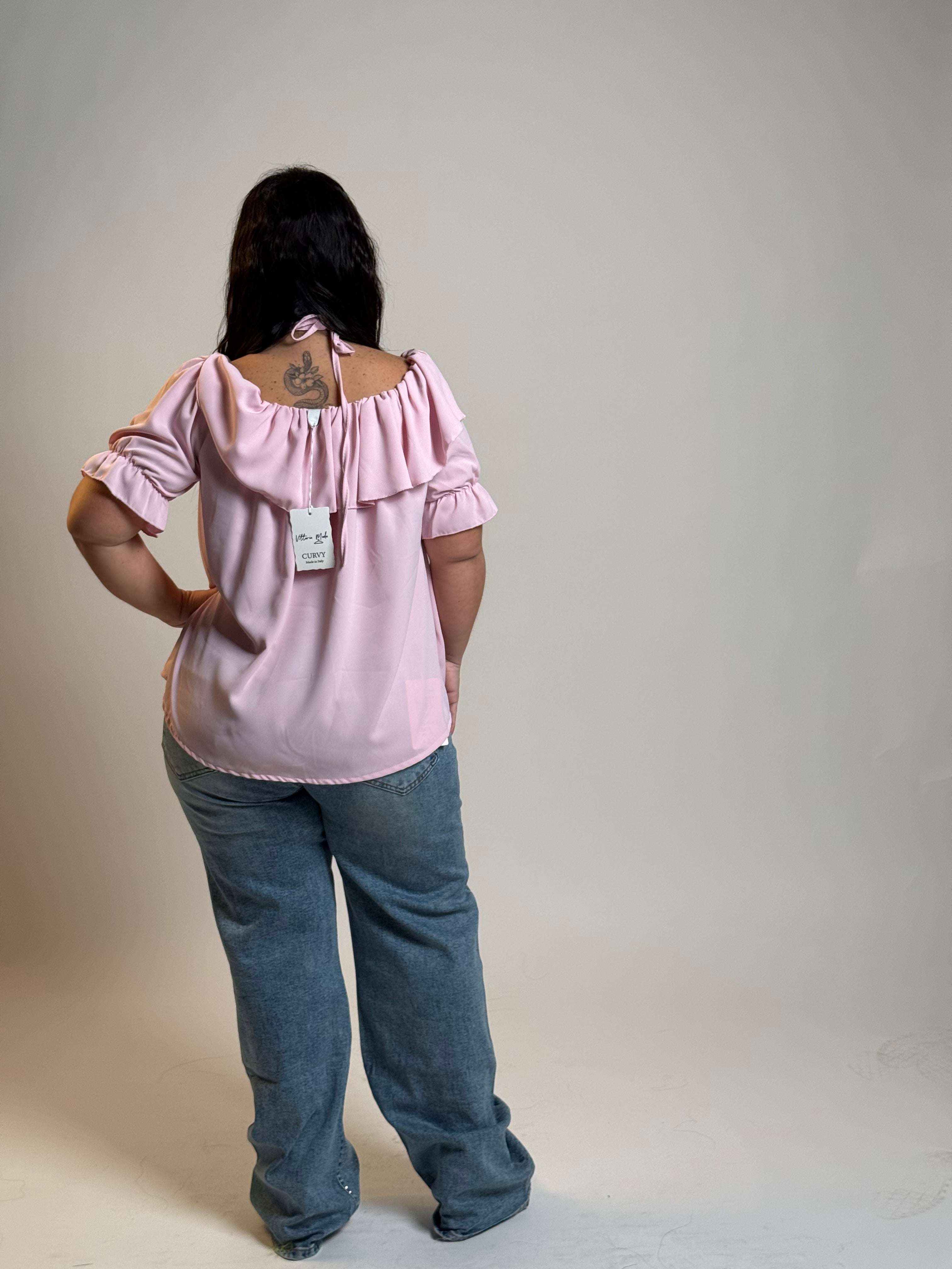Maglia petalo di rosa