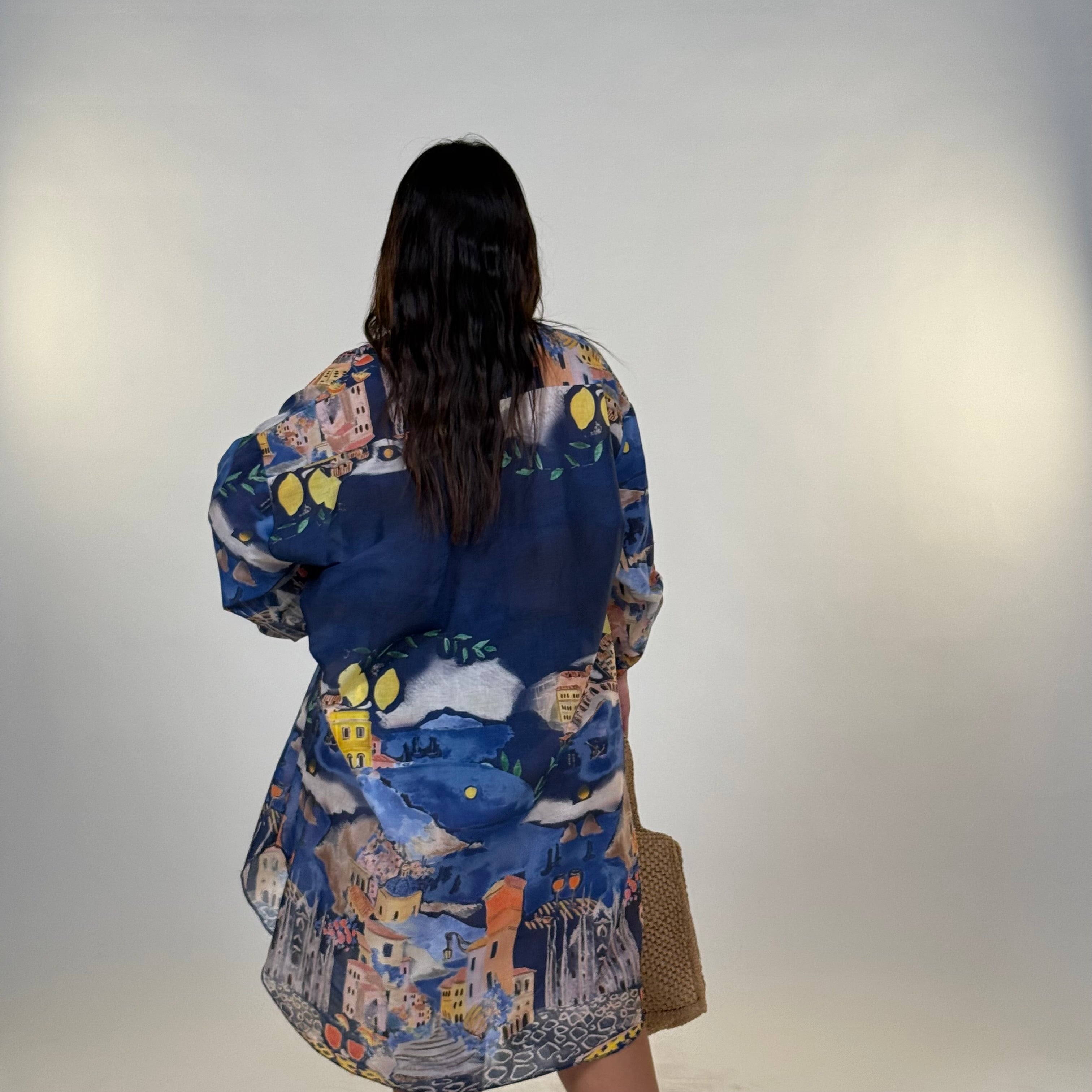 Maxi Camicia Amalfi