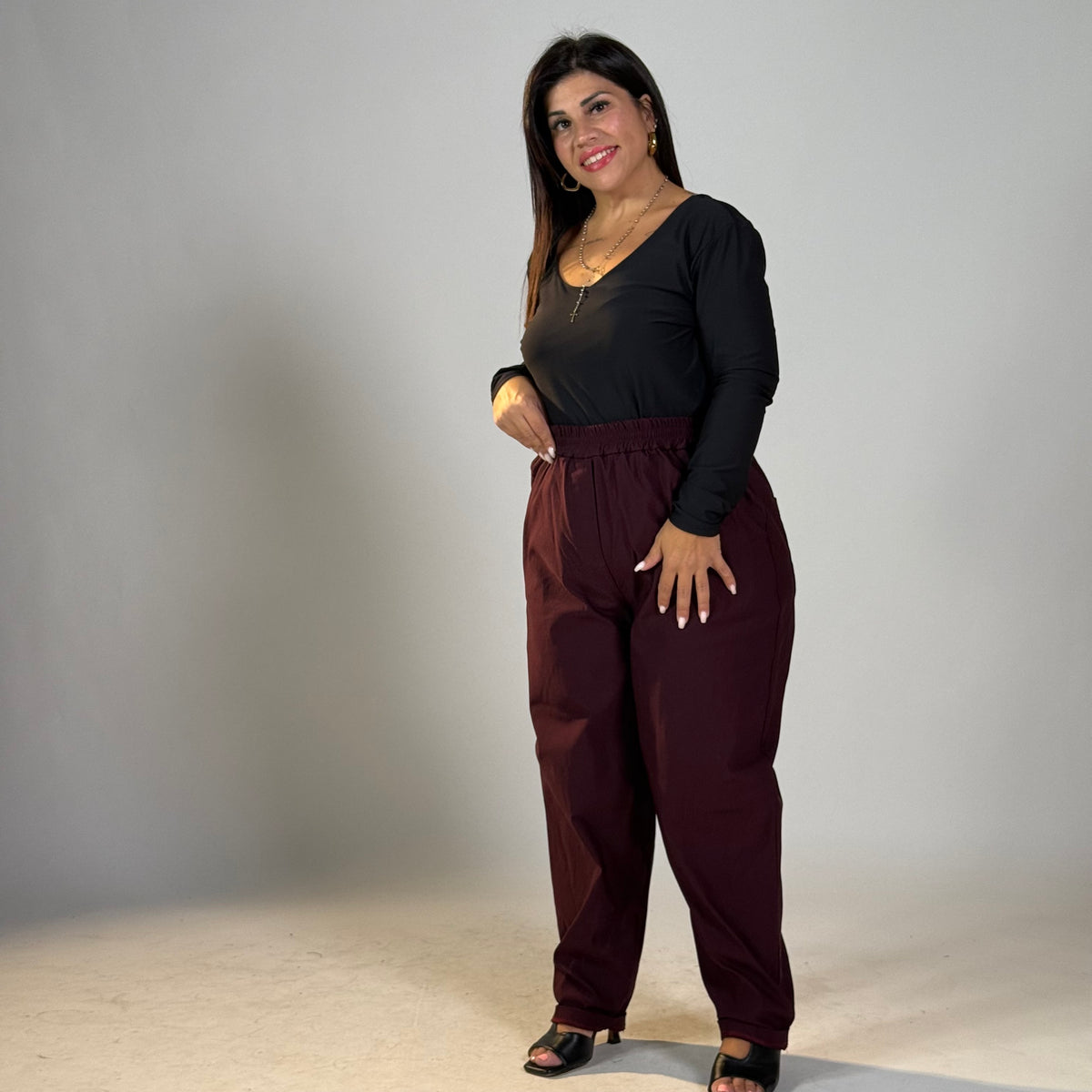 Pantalone curvy