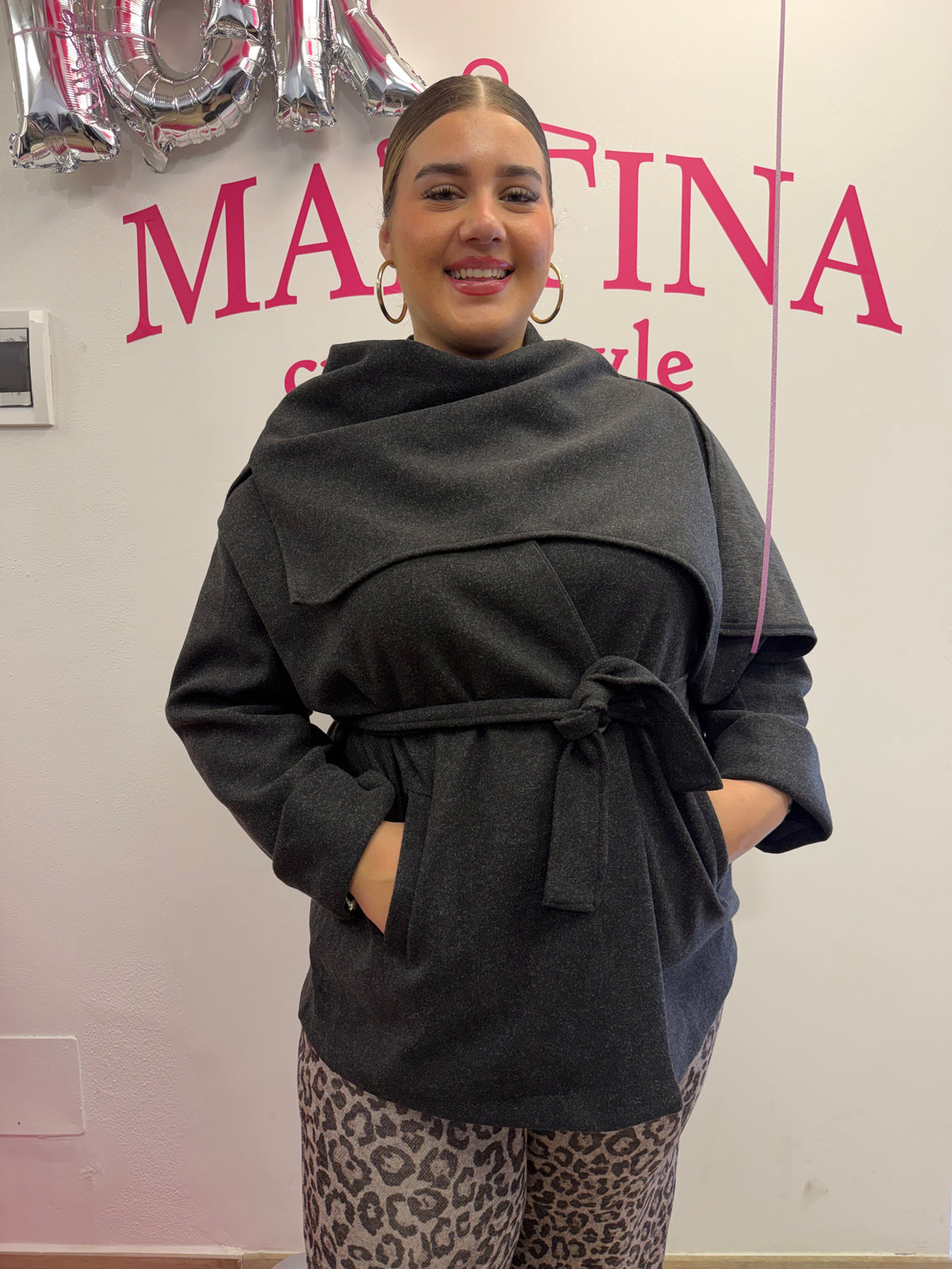 Cappotto Scialle curvy