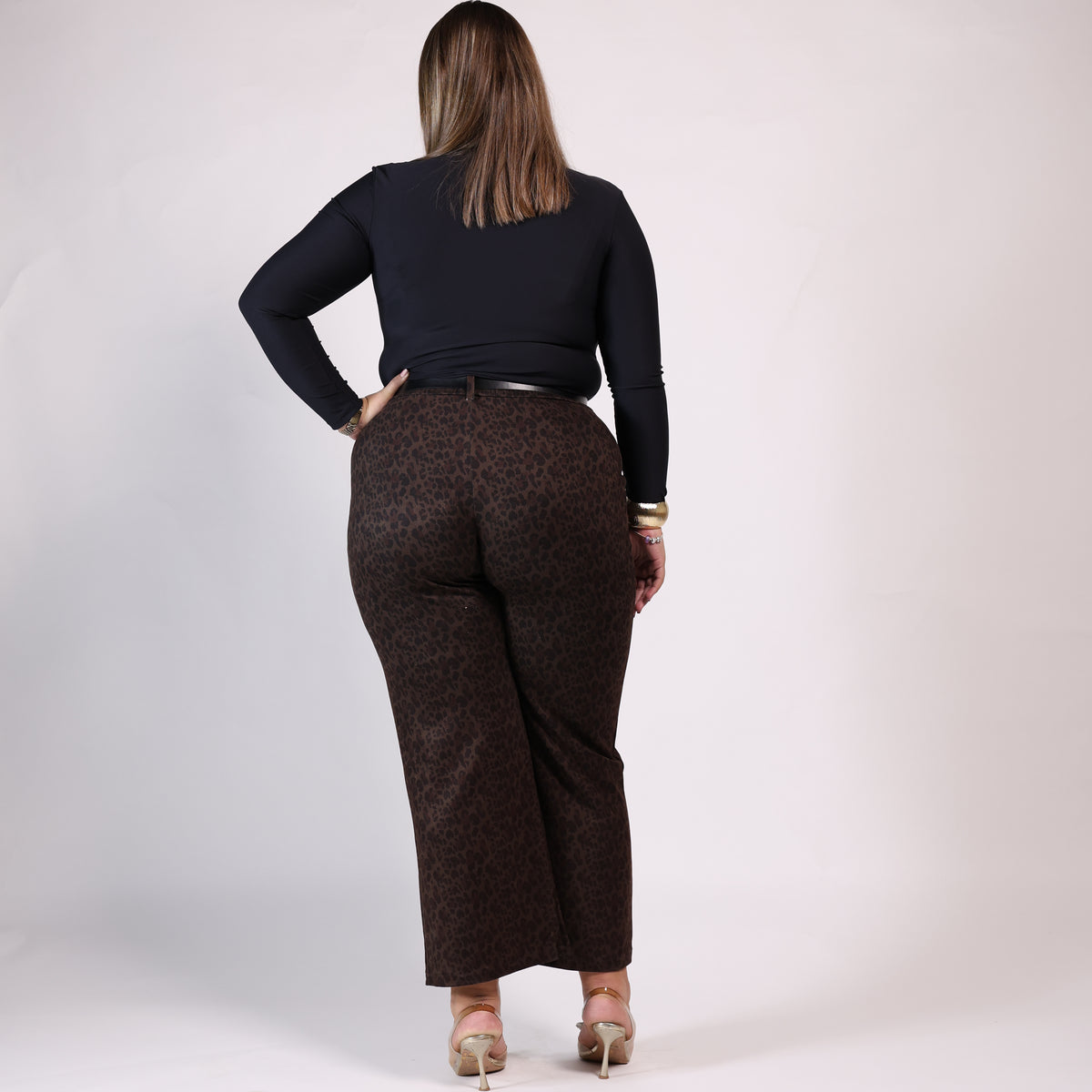 Pantalone Animalier 💕(marrone )