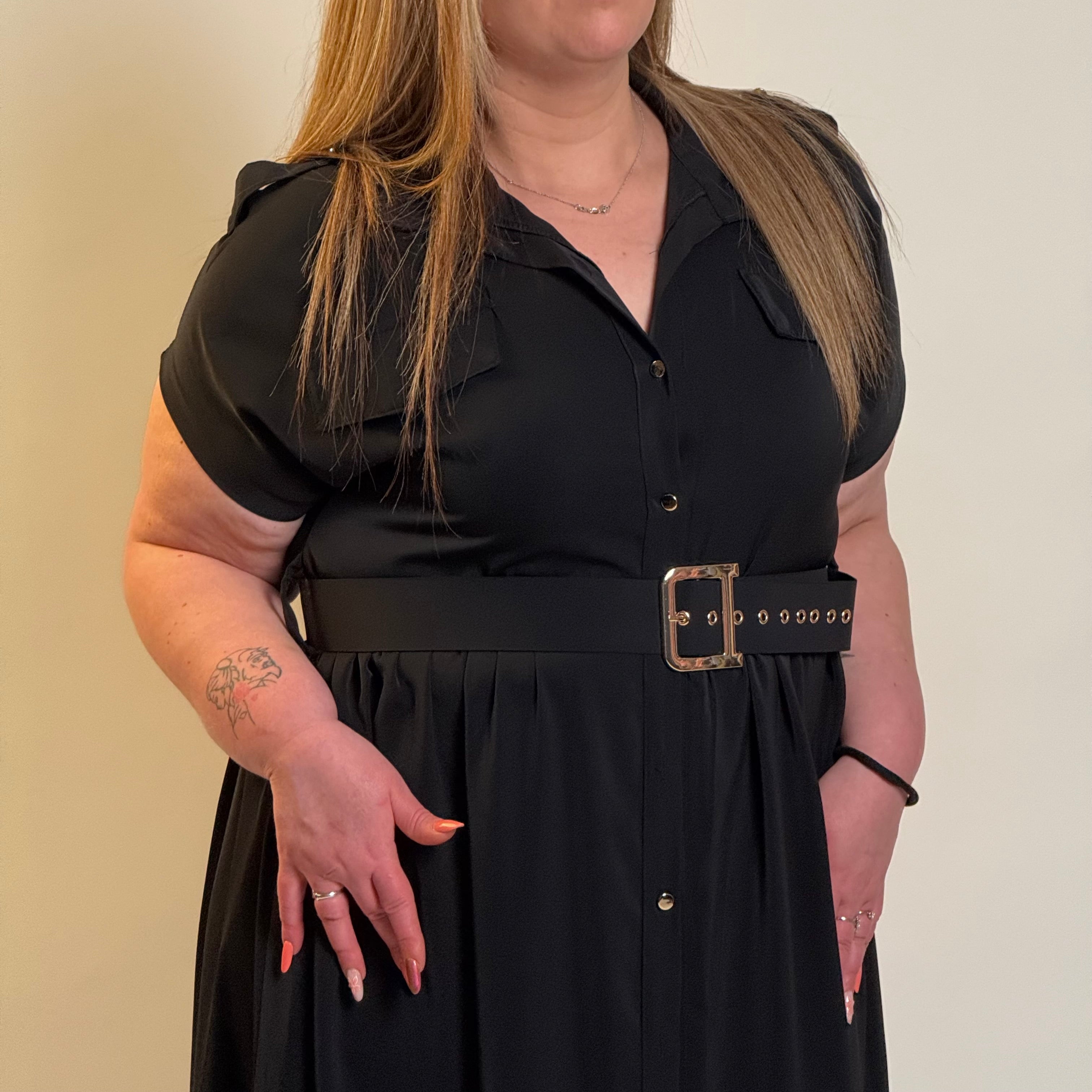 Dress Belt & Button
