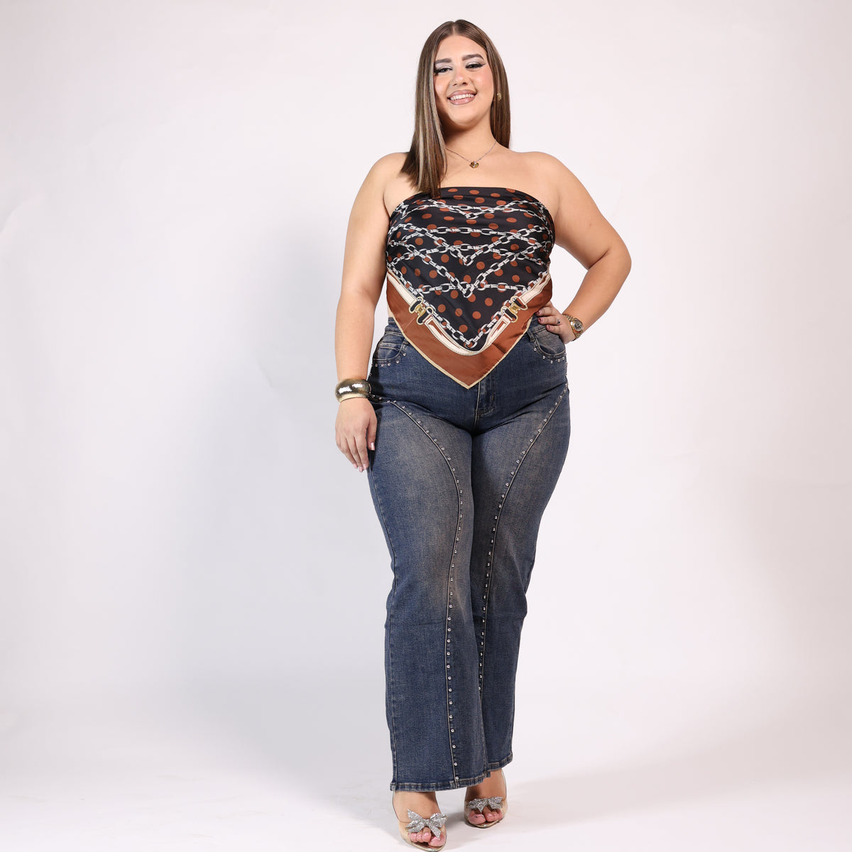 Jeans Glam Borchie ✨
