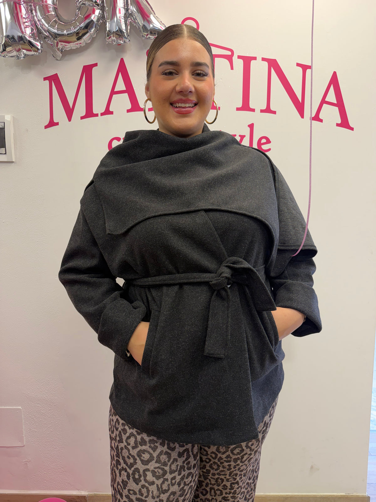 Cappotto Scialle curvy