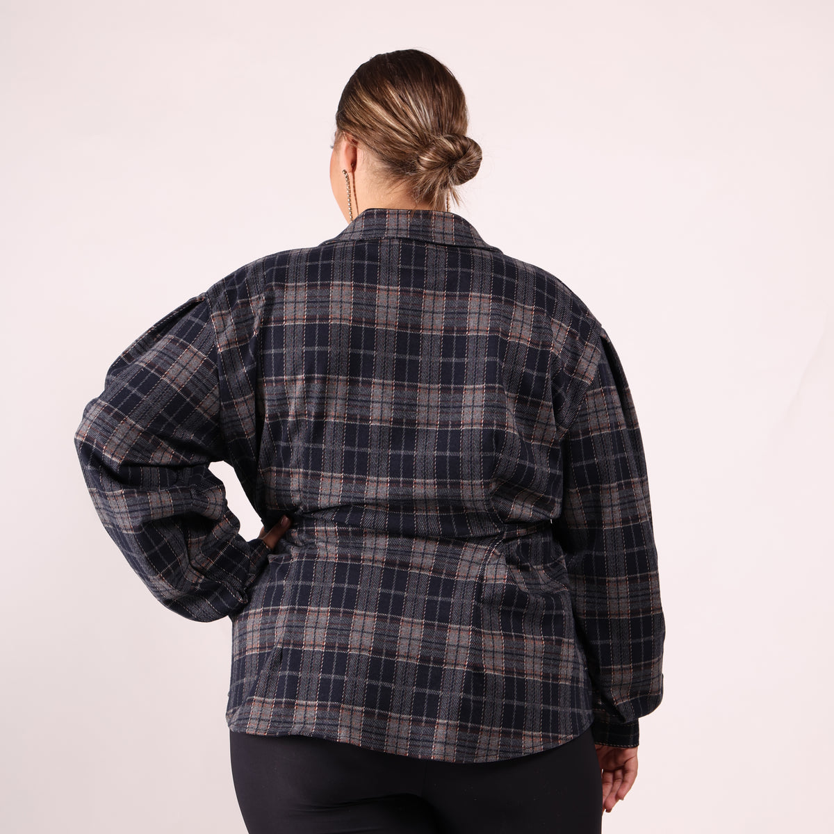 🍂 MAXI CAMICIA CHECK CURVY