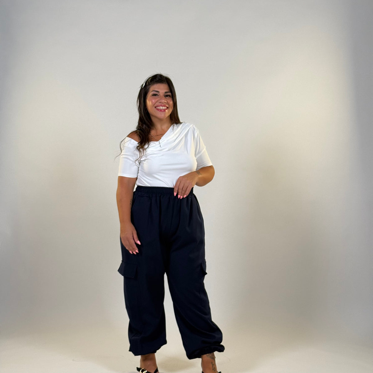 Pantalone Cargo Curvy