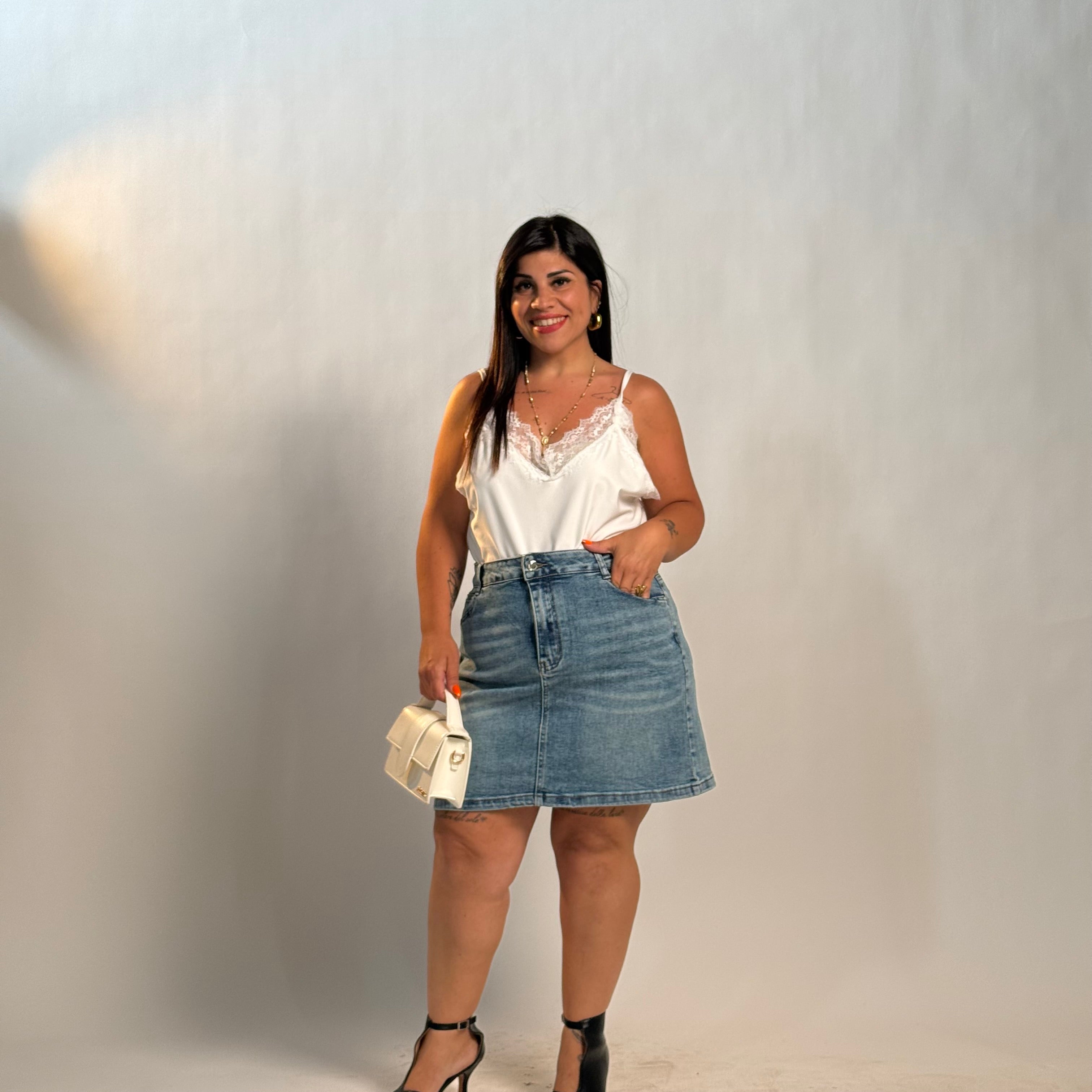 Gonna in Jeans