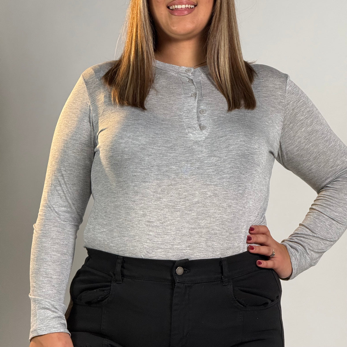 T-shirt BASIC curvy