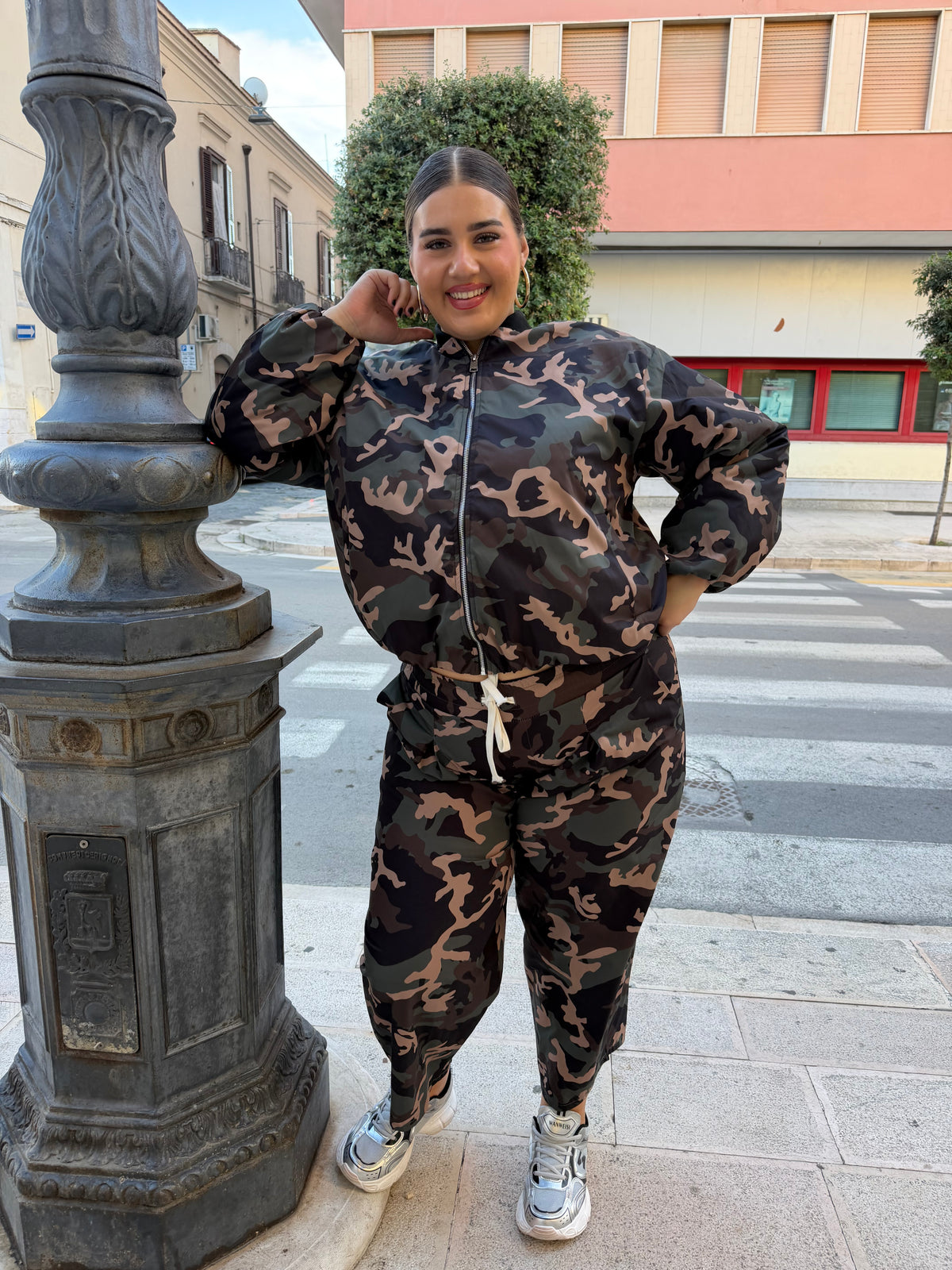Giubbotto Mimetico ( sul nero)