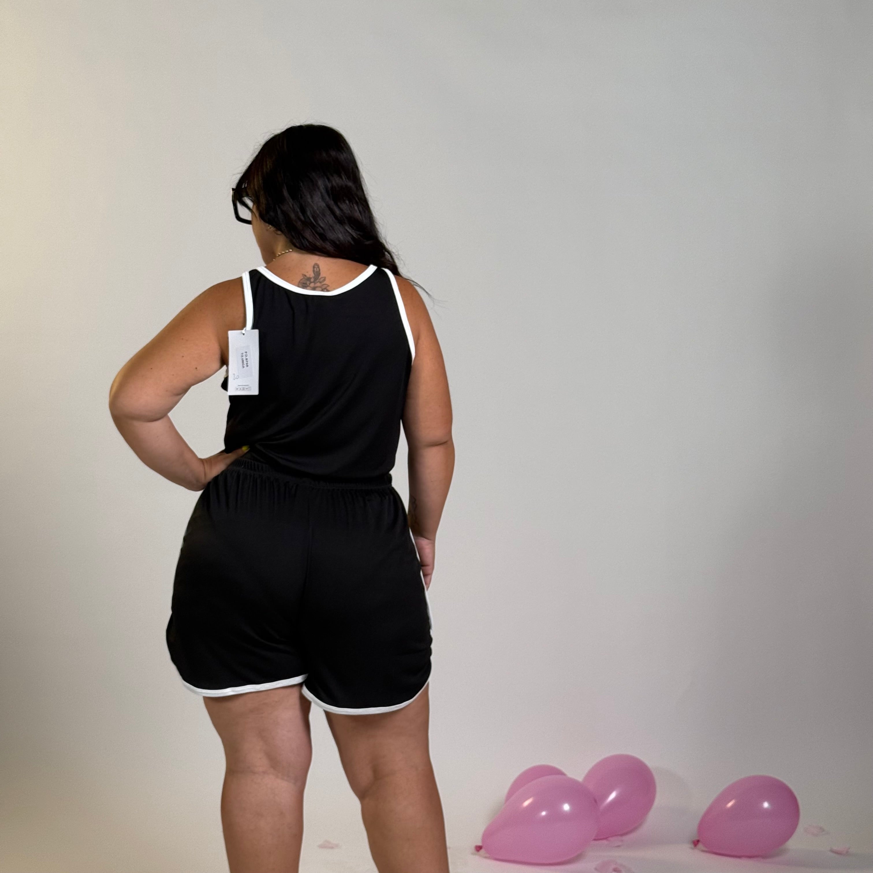 Coordinato Amelia (Nero e Bianco)