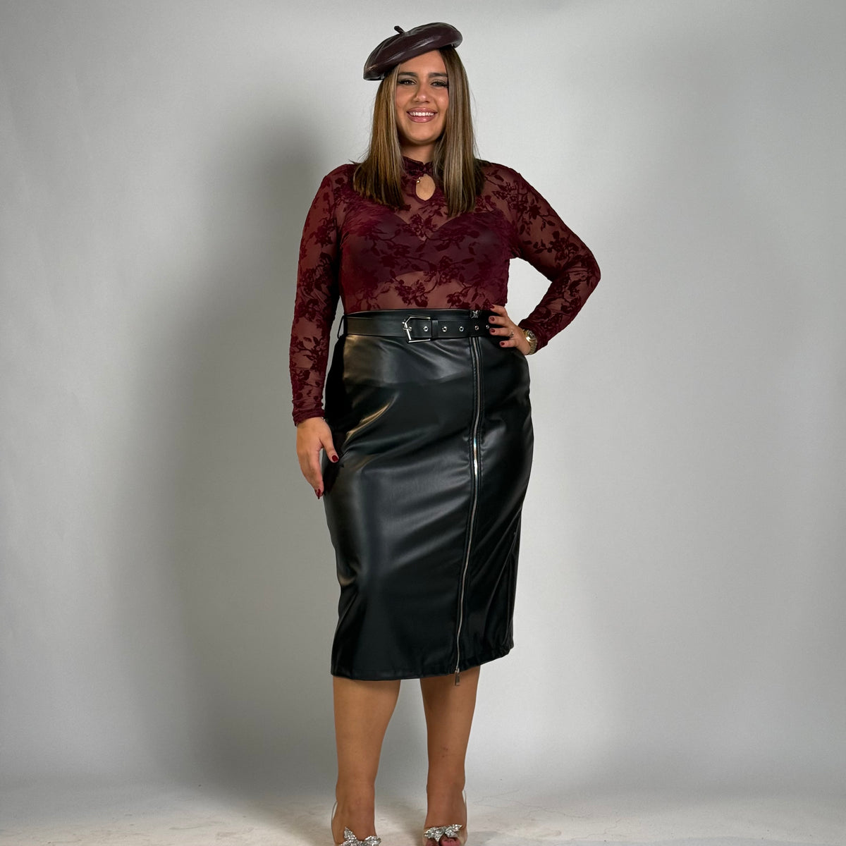 Longuette ecopelle