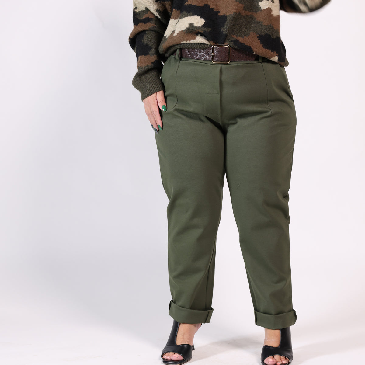 Pantalone Comfort con Cintura ✨
