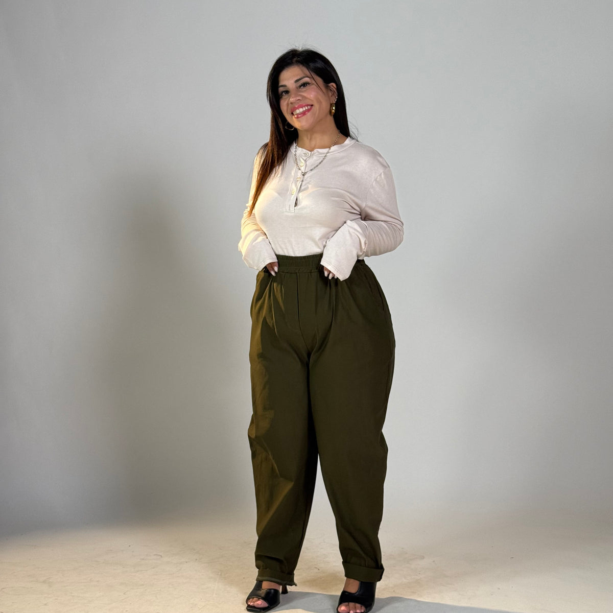 Pantalone curvy