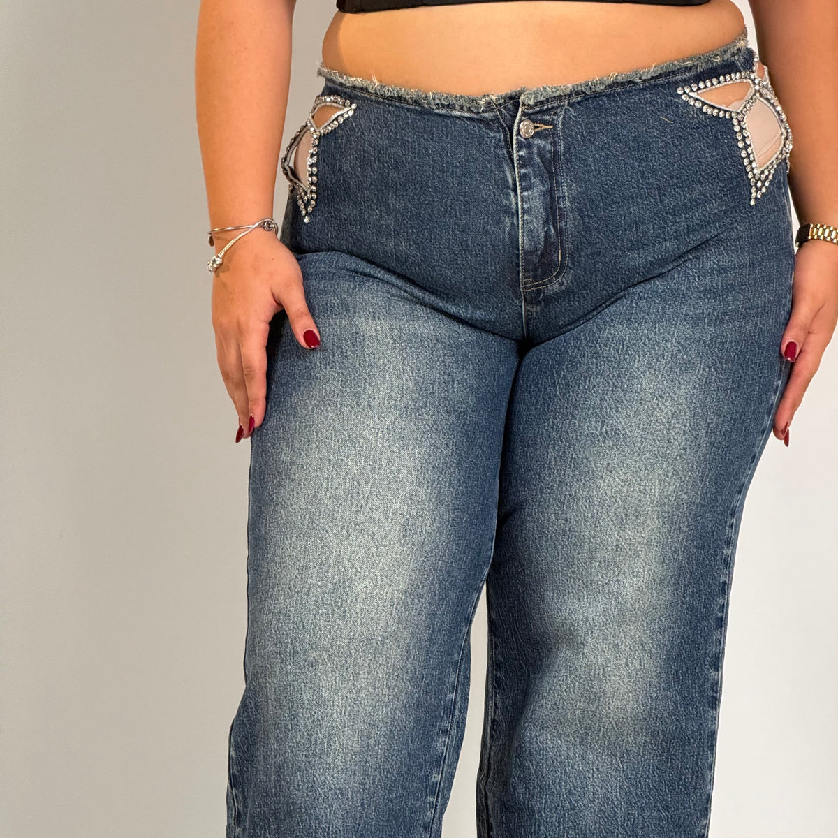 Jeans Stella 🌟 ( versione scura )