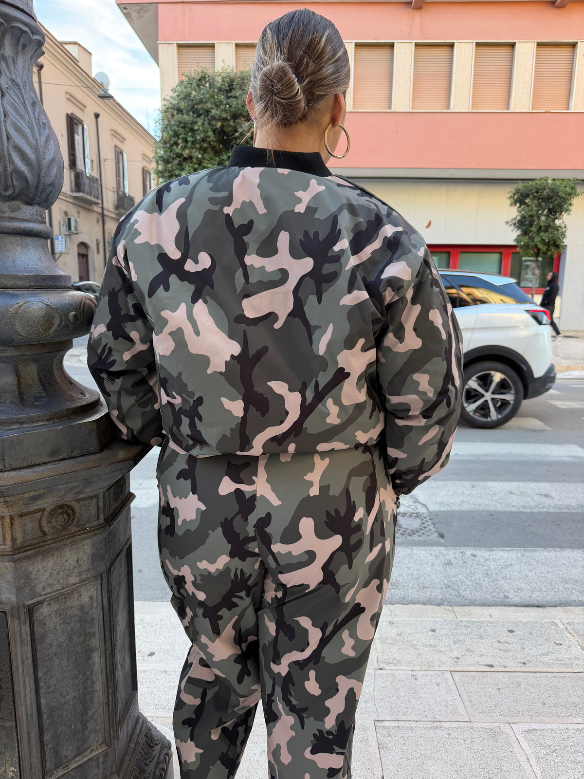 Giubbotto Mimetico sul ( verde)