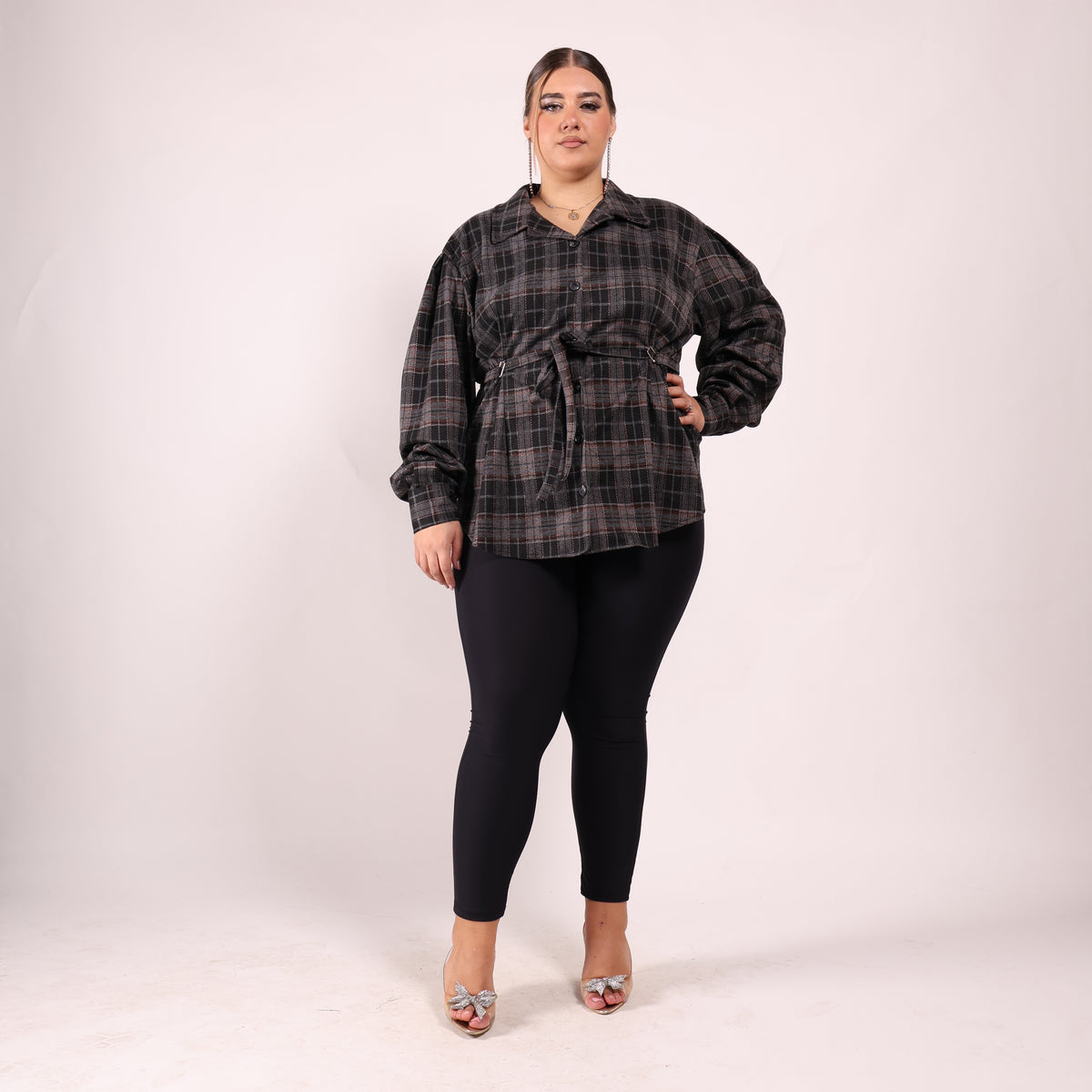 🍂 MAXI CAMICIA CHECK CURVY