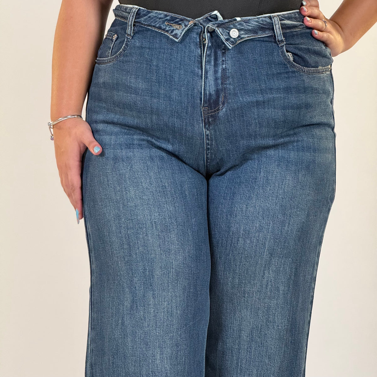 🤎 Jeans Double Waist