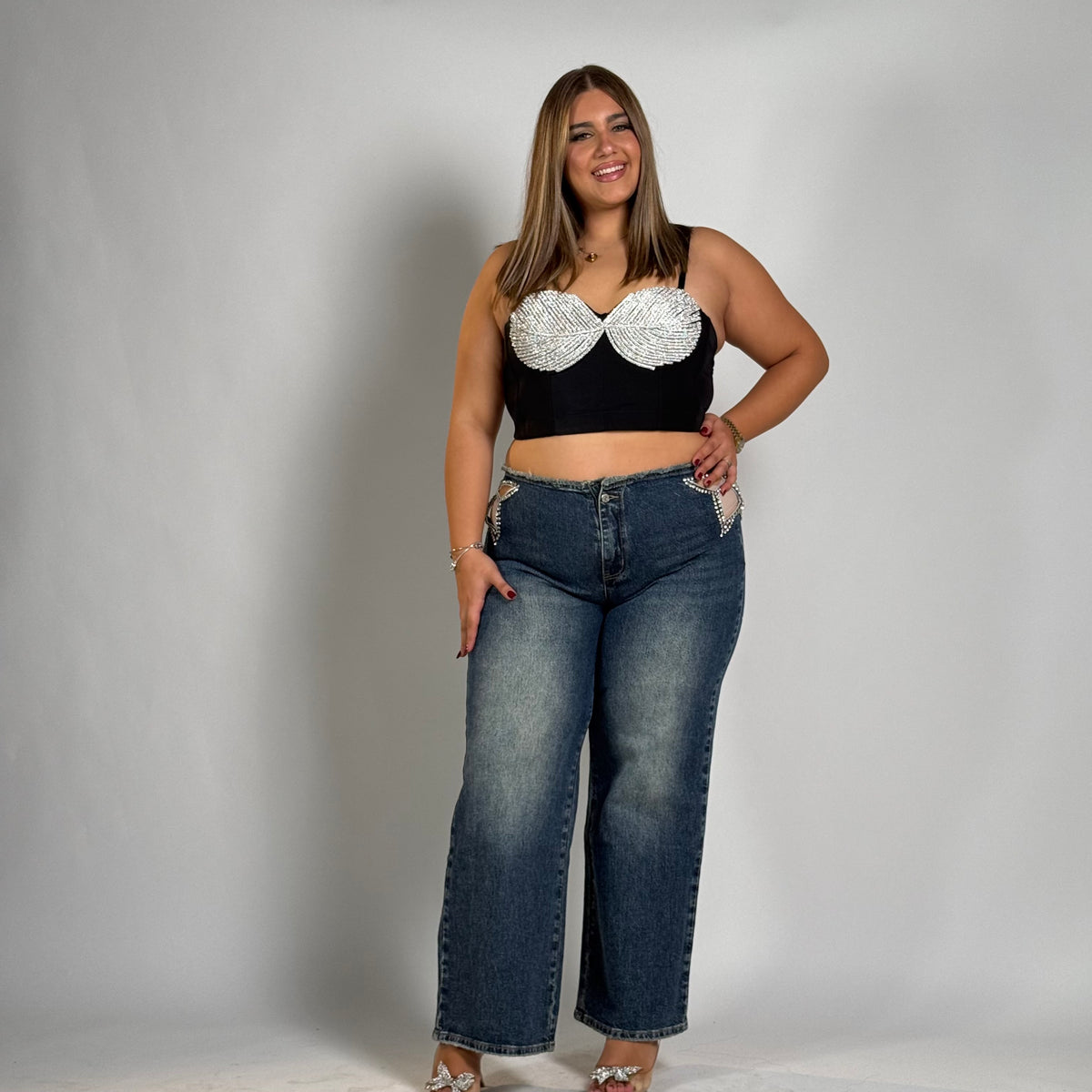 Jeans Stella 🌟 ( versione scura )