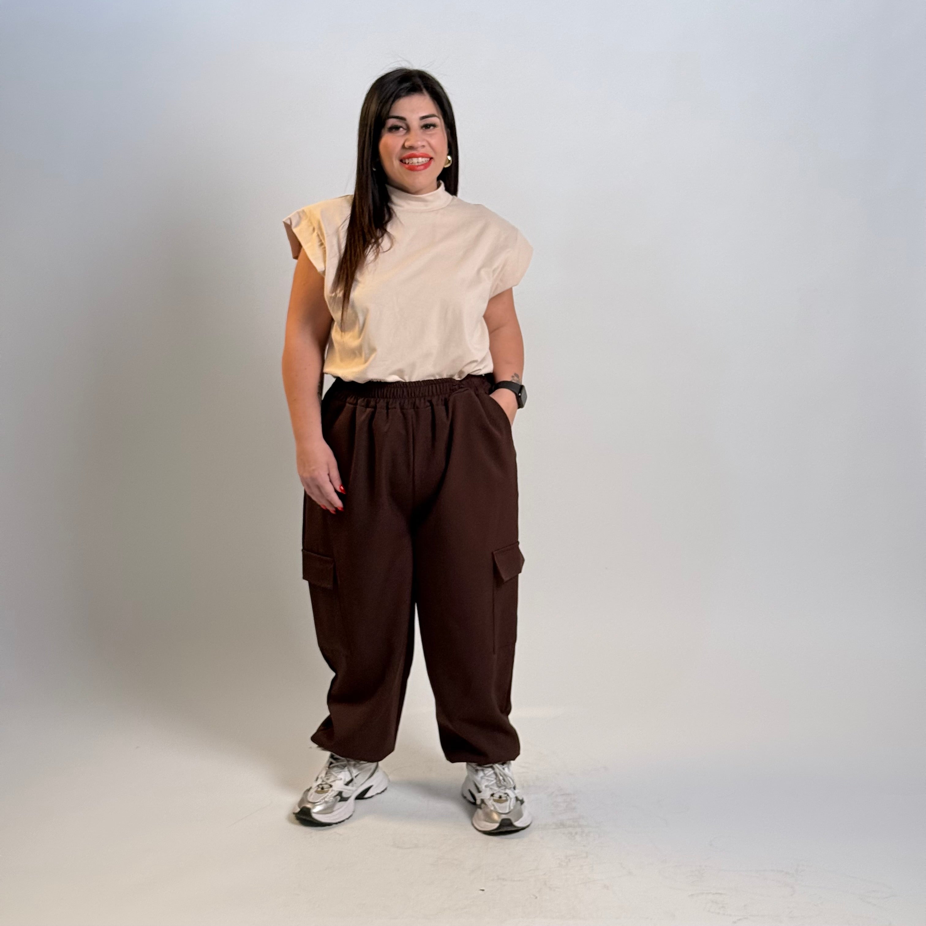 Pantalone Cargo Curvy