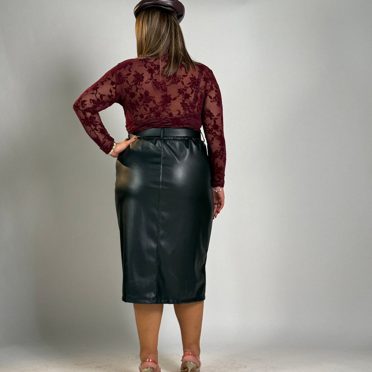 Longuette ecopelle