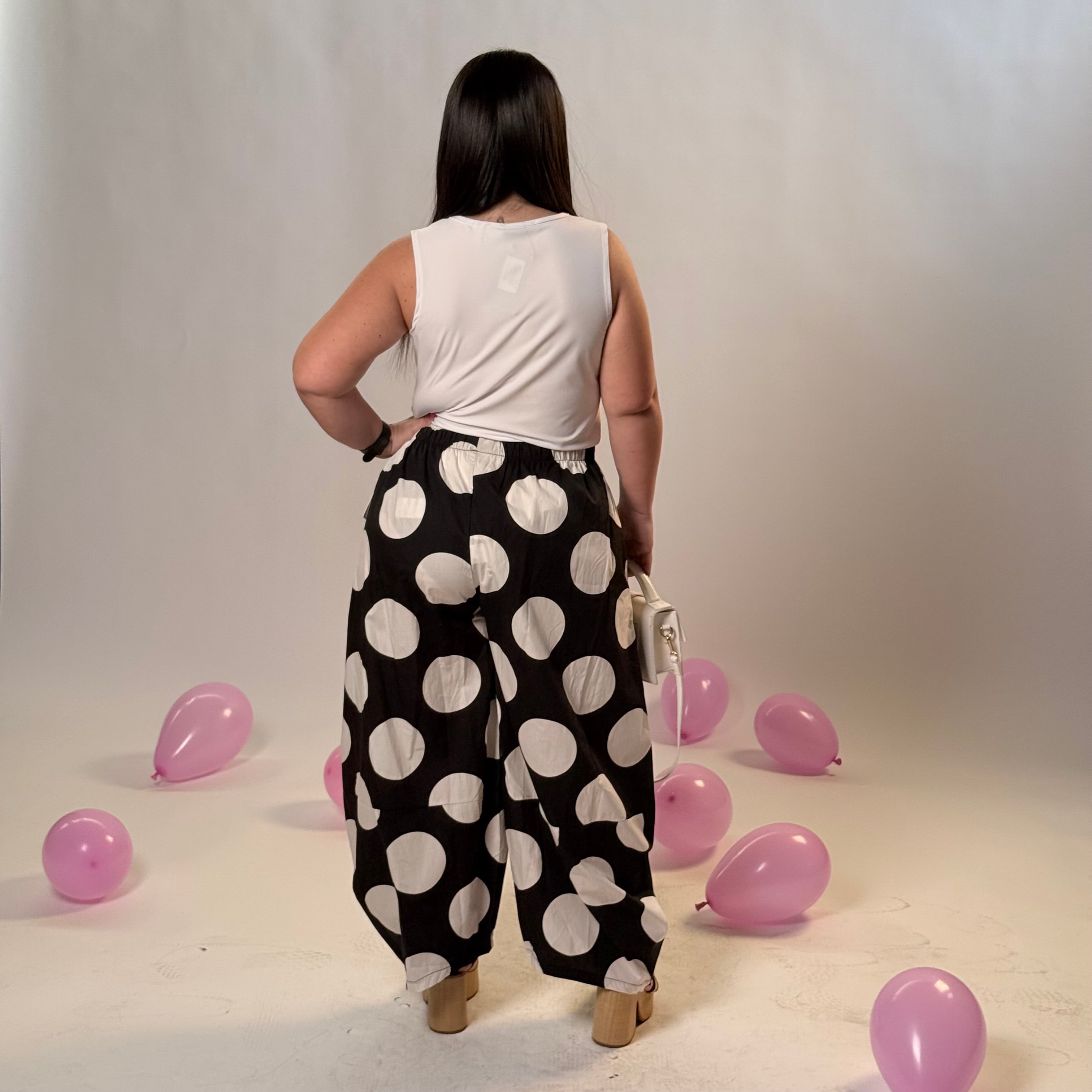 Pantalone comfort a Pois