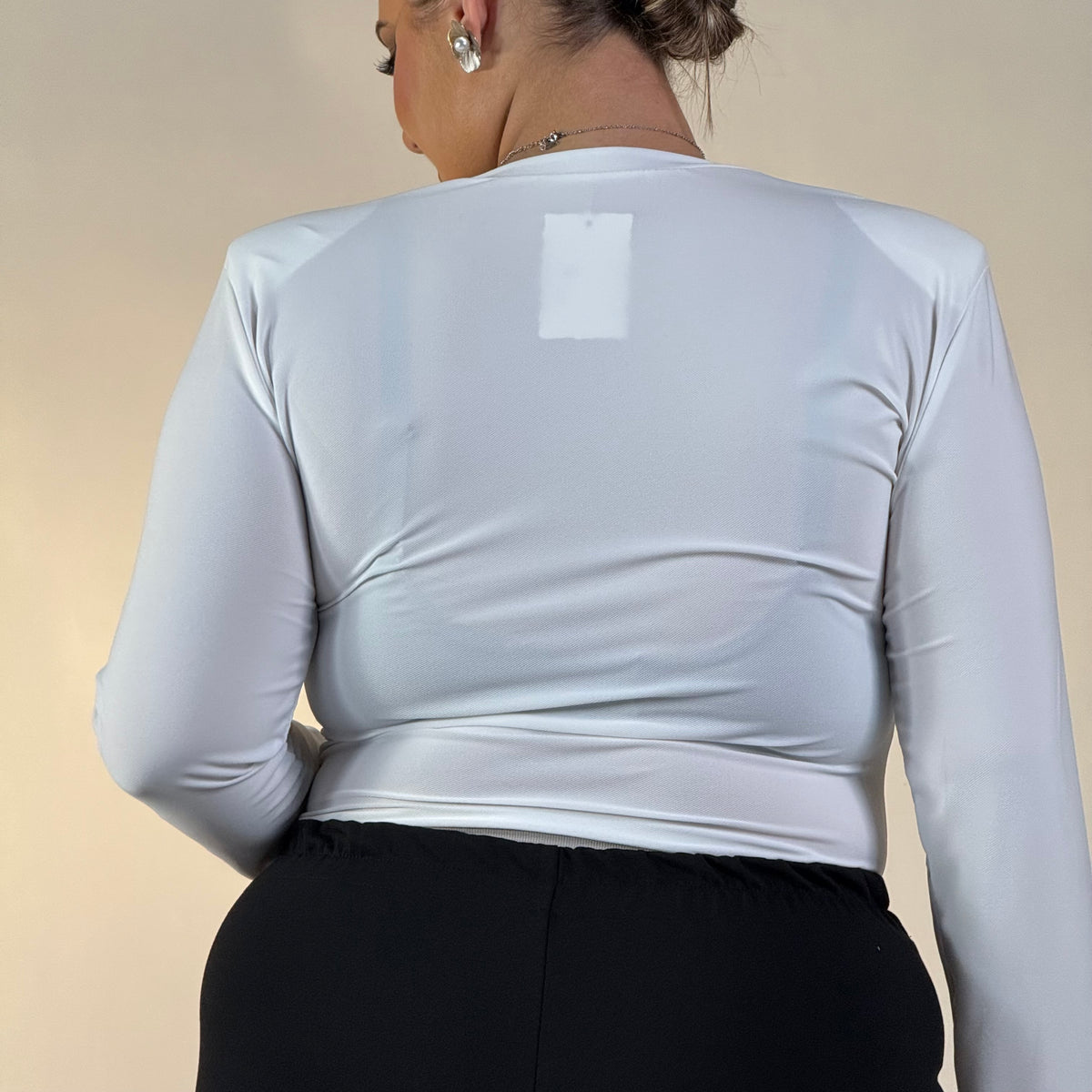 Maglia con Spalline e Rosa