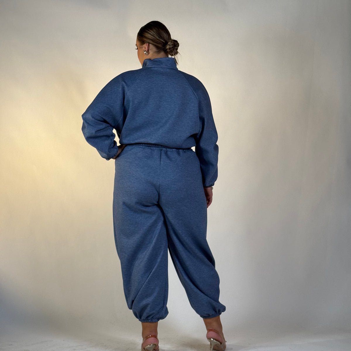 Coordinato Tuta con zip ✨Mi piace