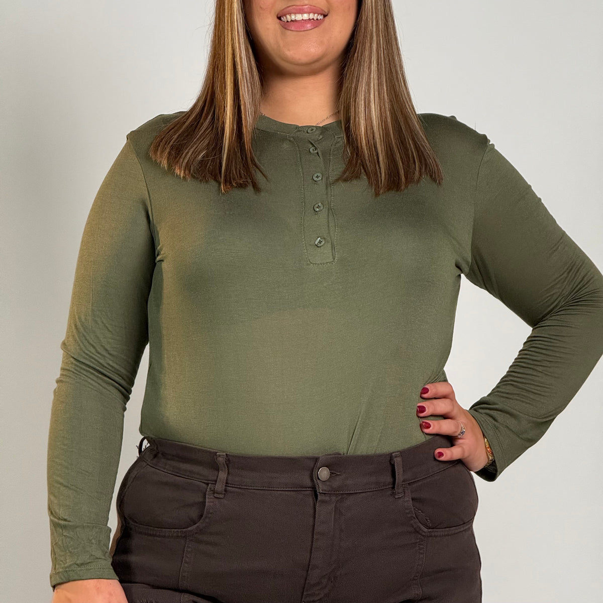 T-shirt BASIC curvy