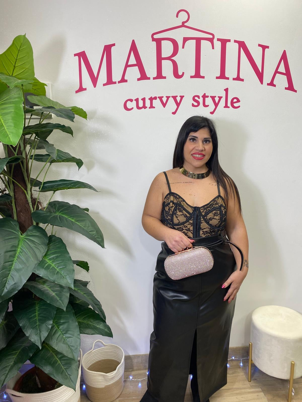 Longuette similpelle