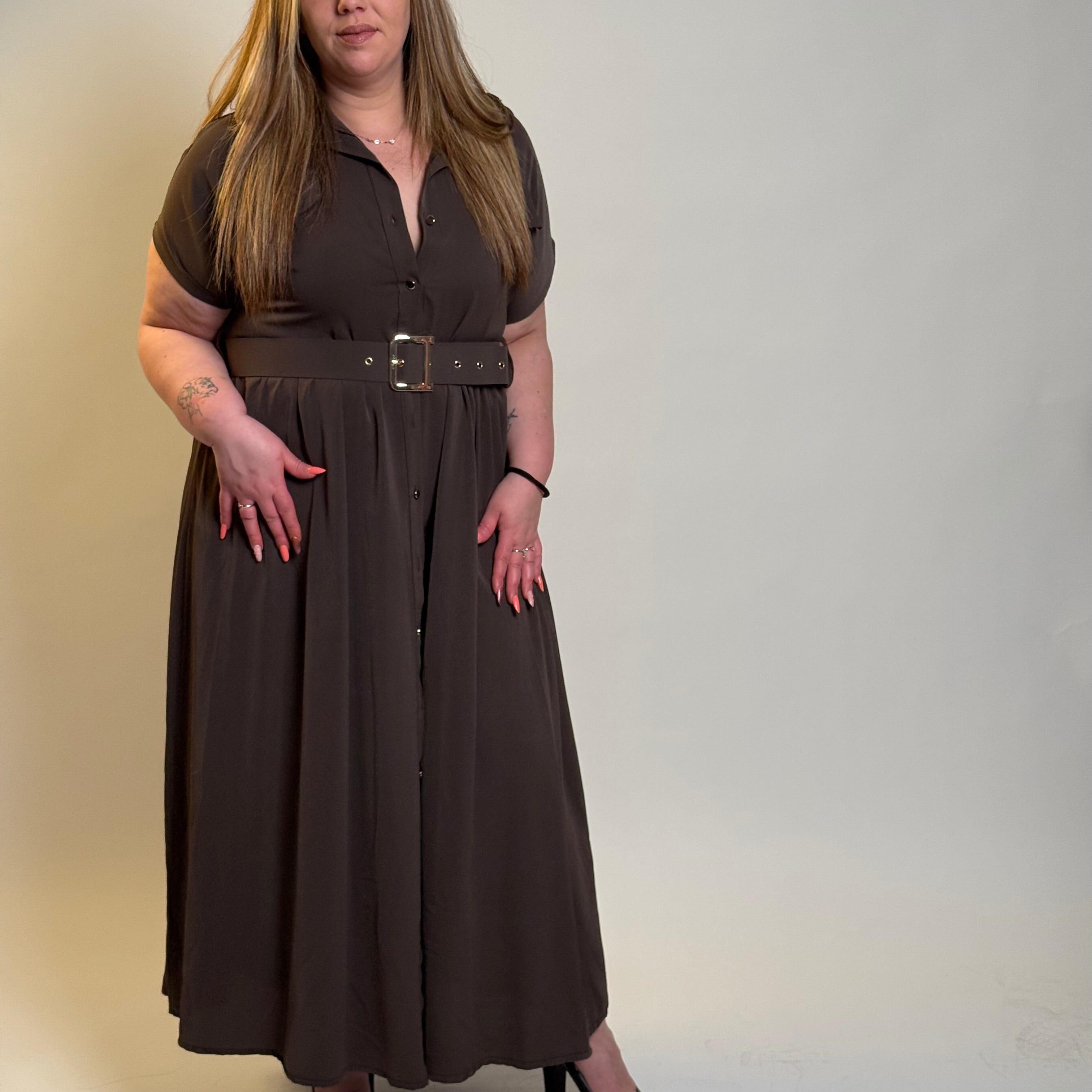 Dress Belt & Button