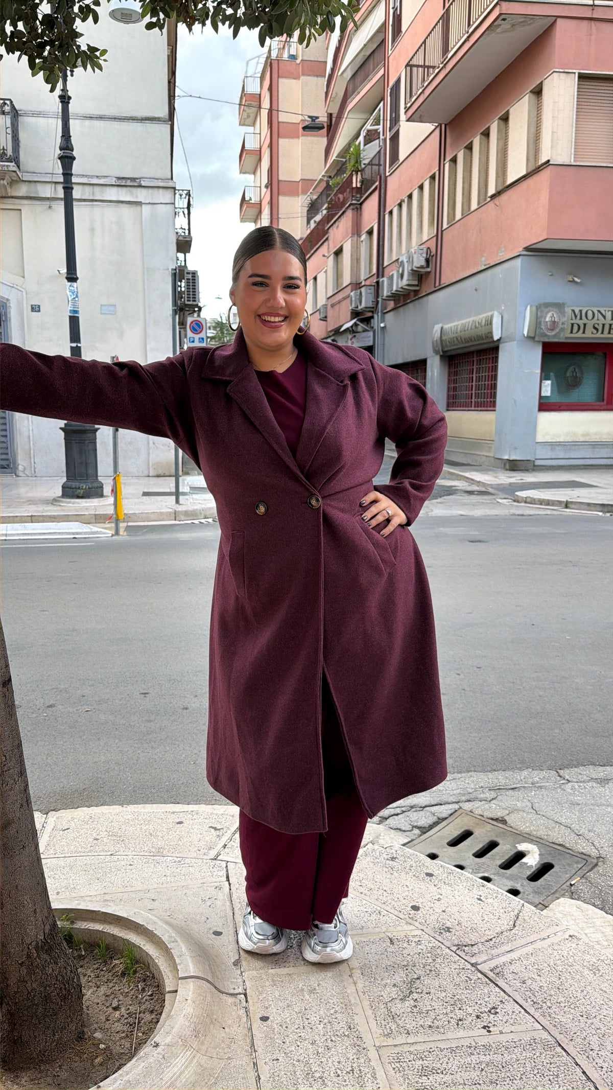 Cappotto Doppio Petto curvy
