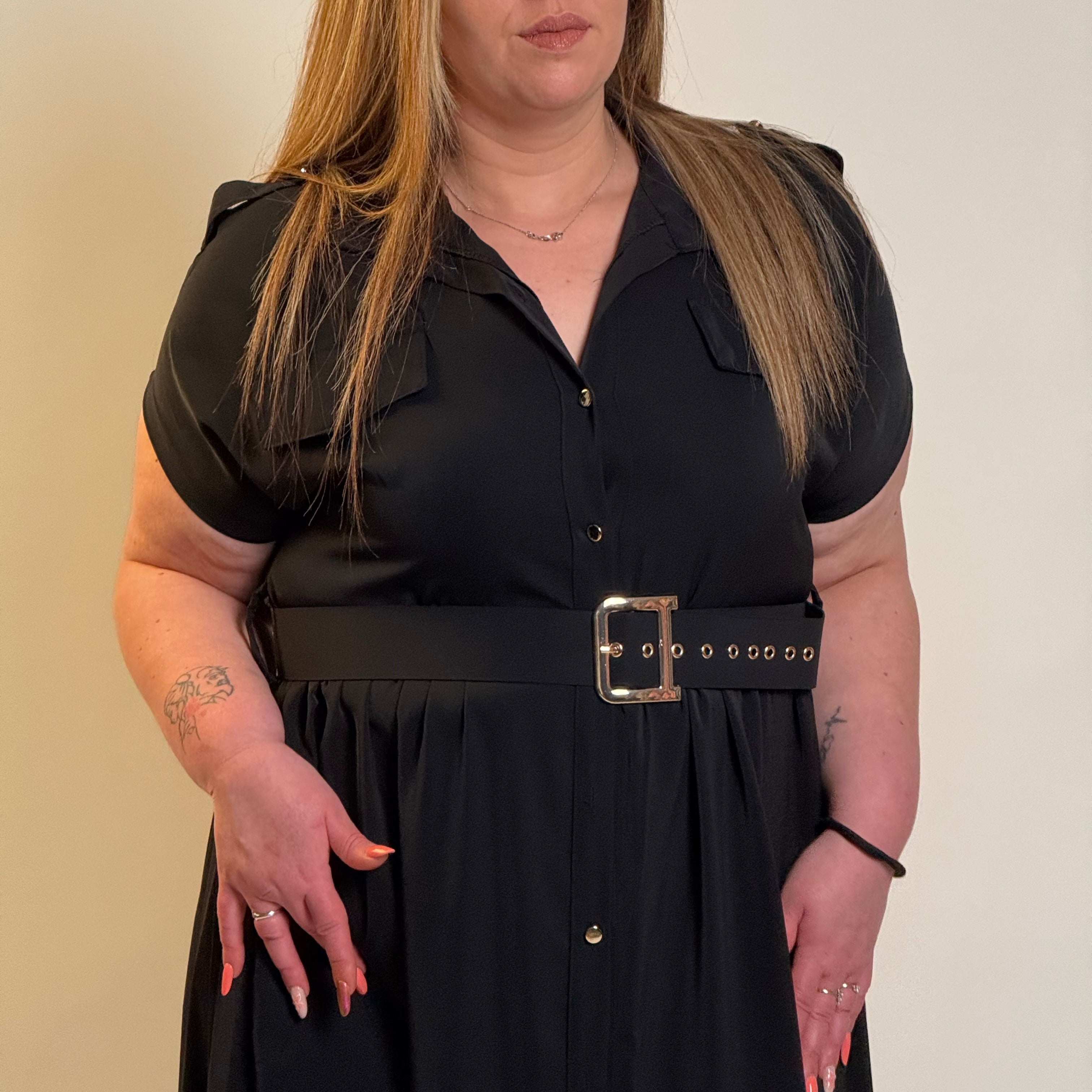 Dress Belt & Button