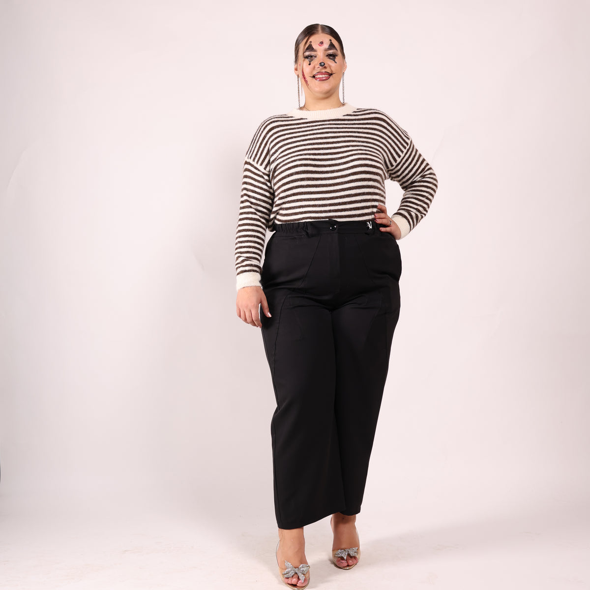 💕 MAGLIONCINO A RIGHE CURVY 💕
