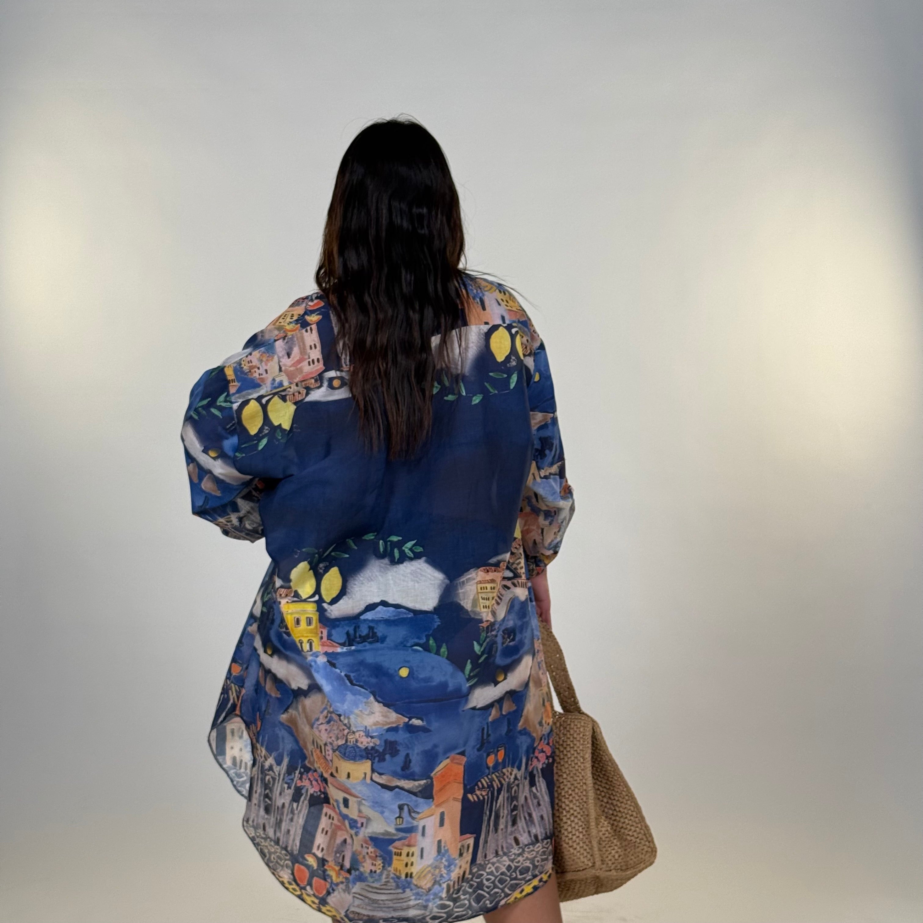 Maxi Camicia Amalfi