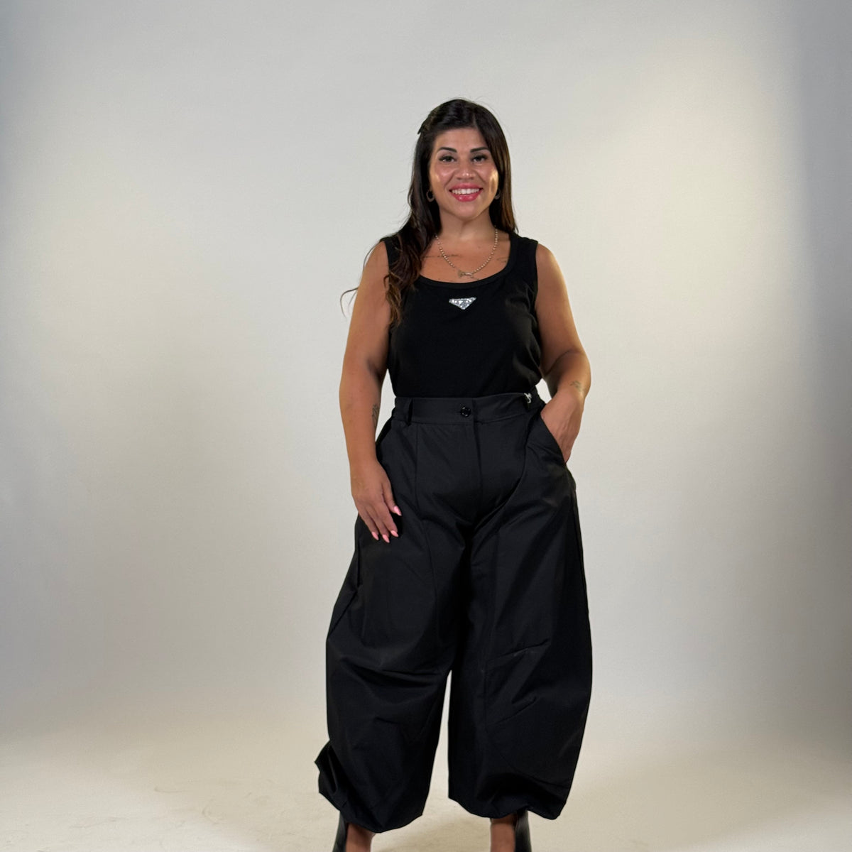 Pantalone tessuto tecnico