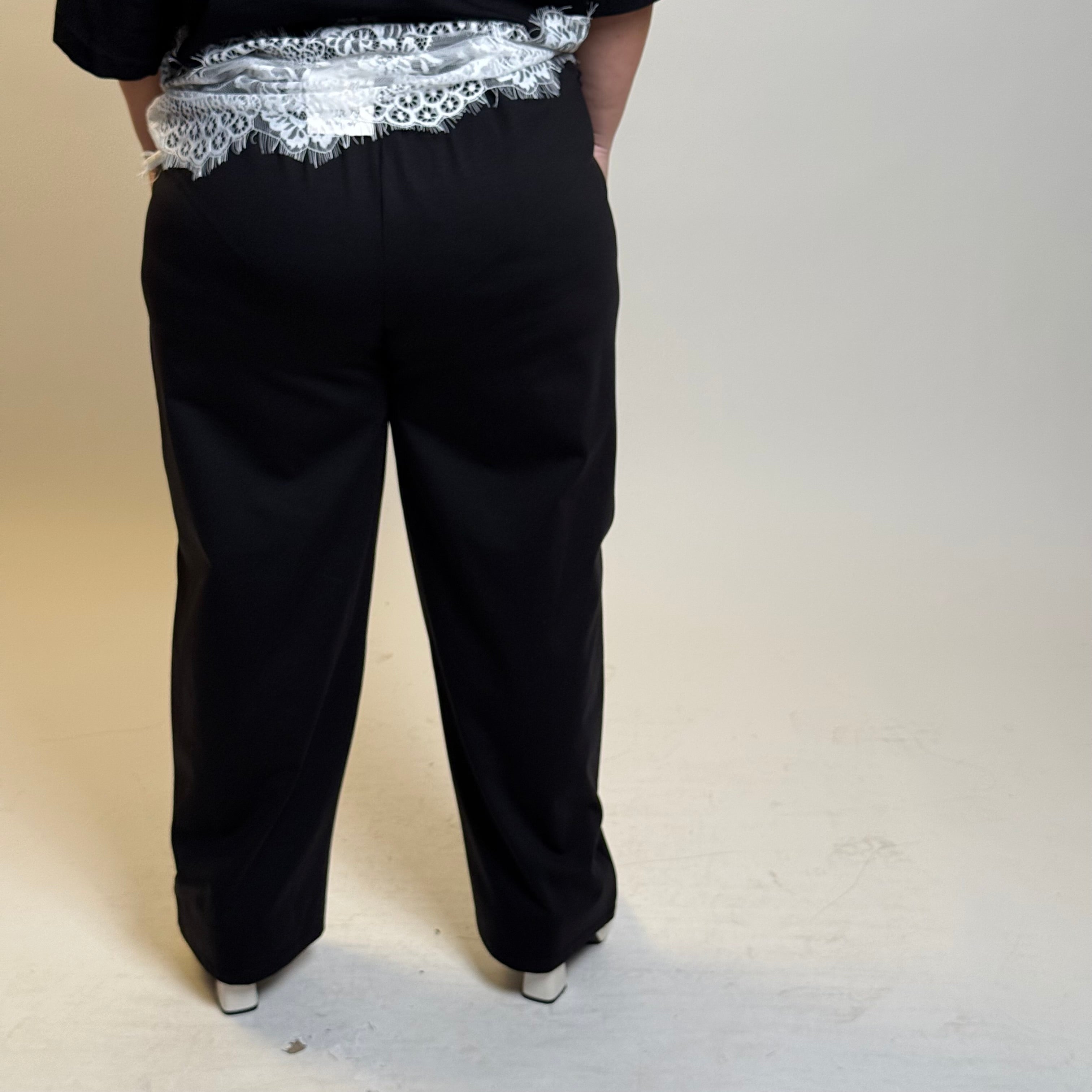 Pantalone comfort con cintura