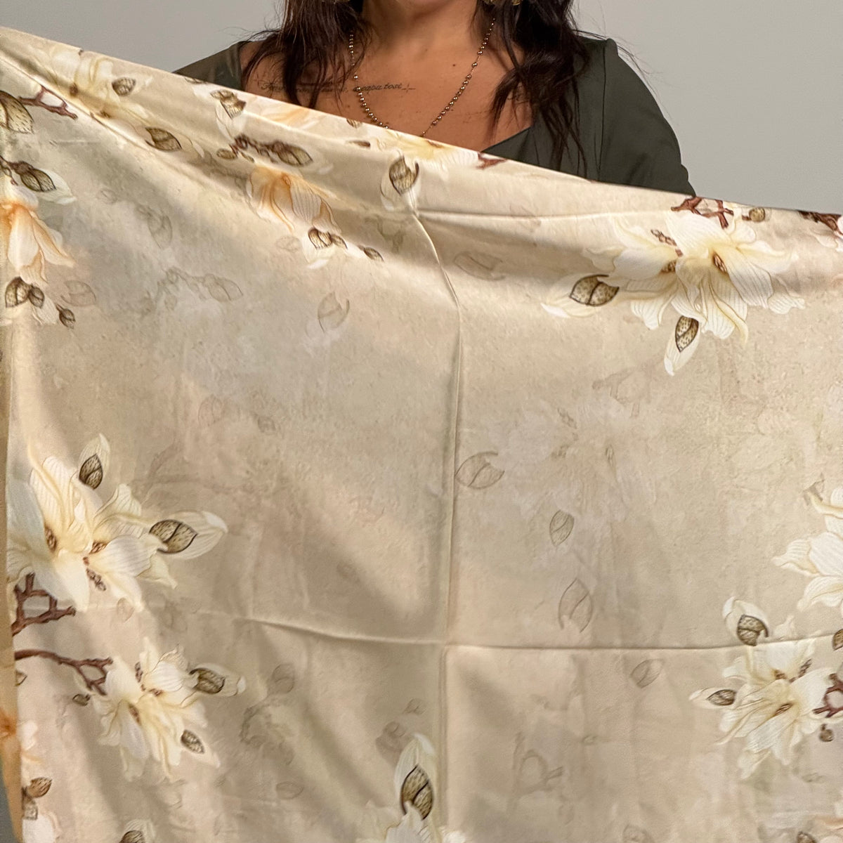 Foulard Beige