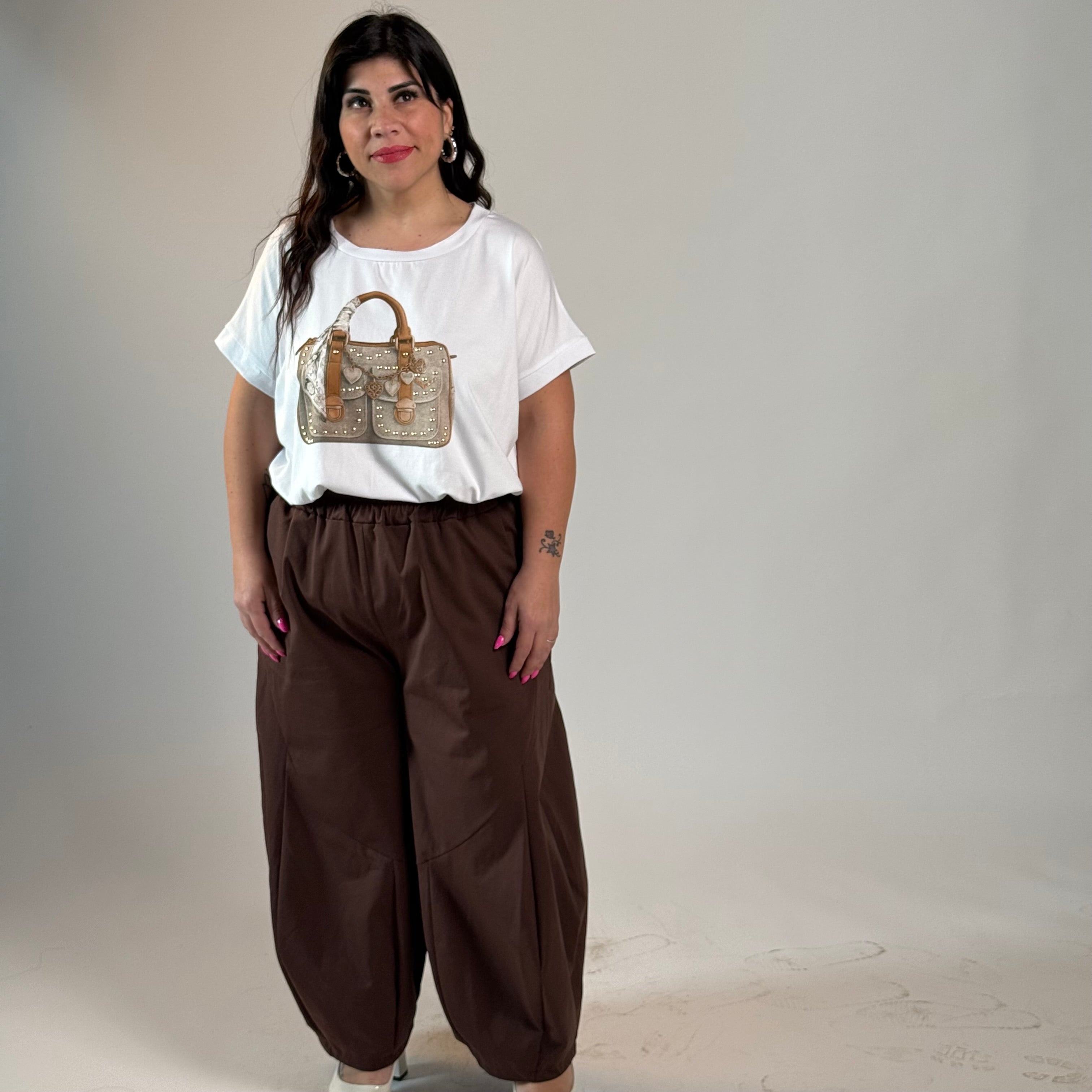 Pantalone palazzo comfort