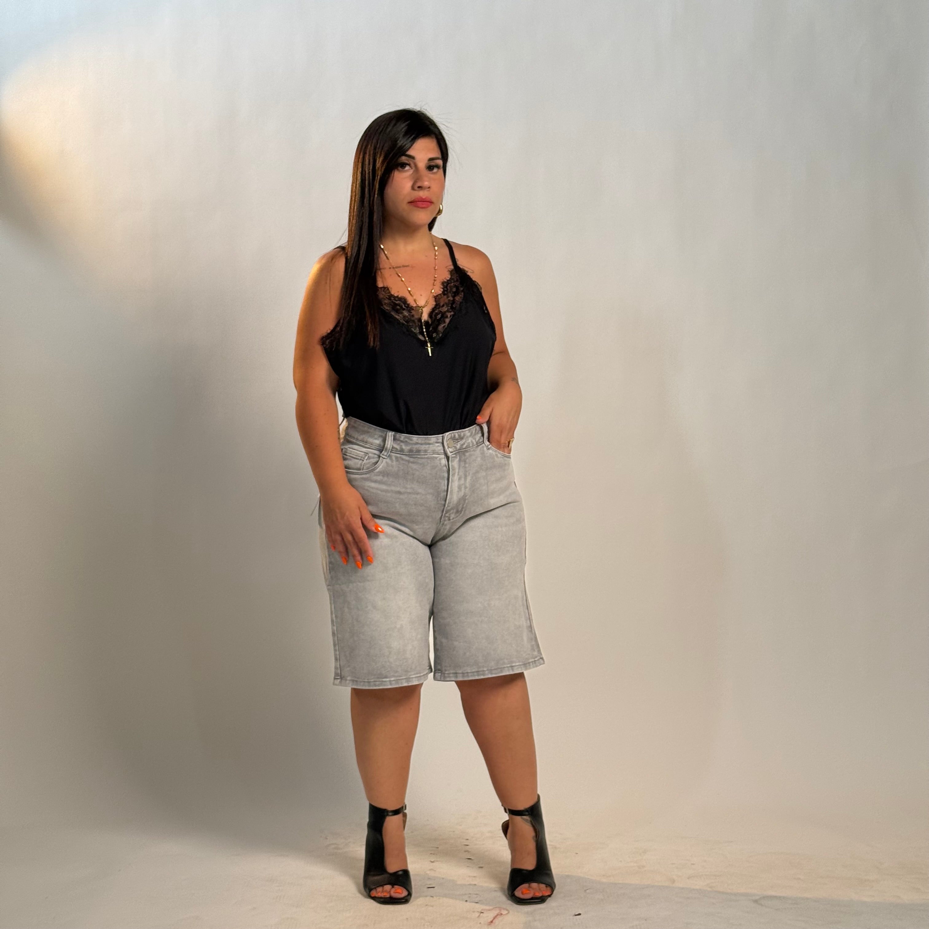 Body Ricamo in Pizzo